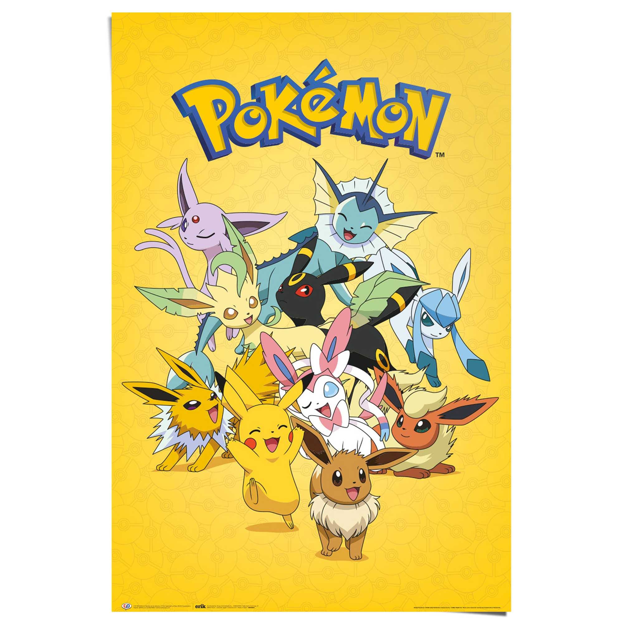 Reinders! Poster »Pokémon kaufen Raten Evolutionen« auf
