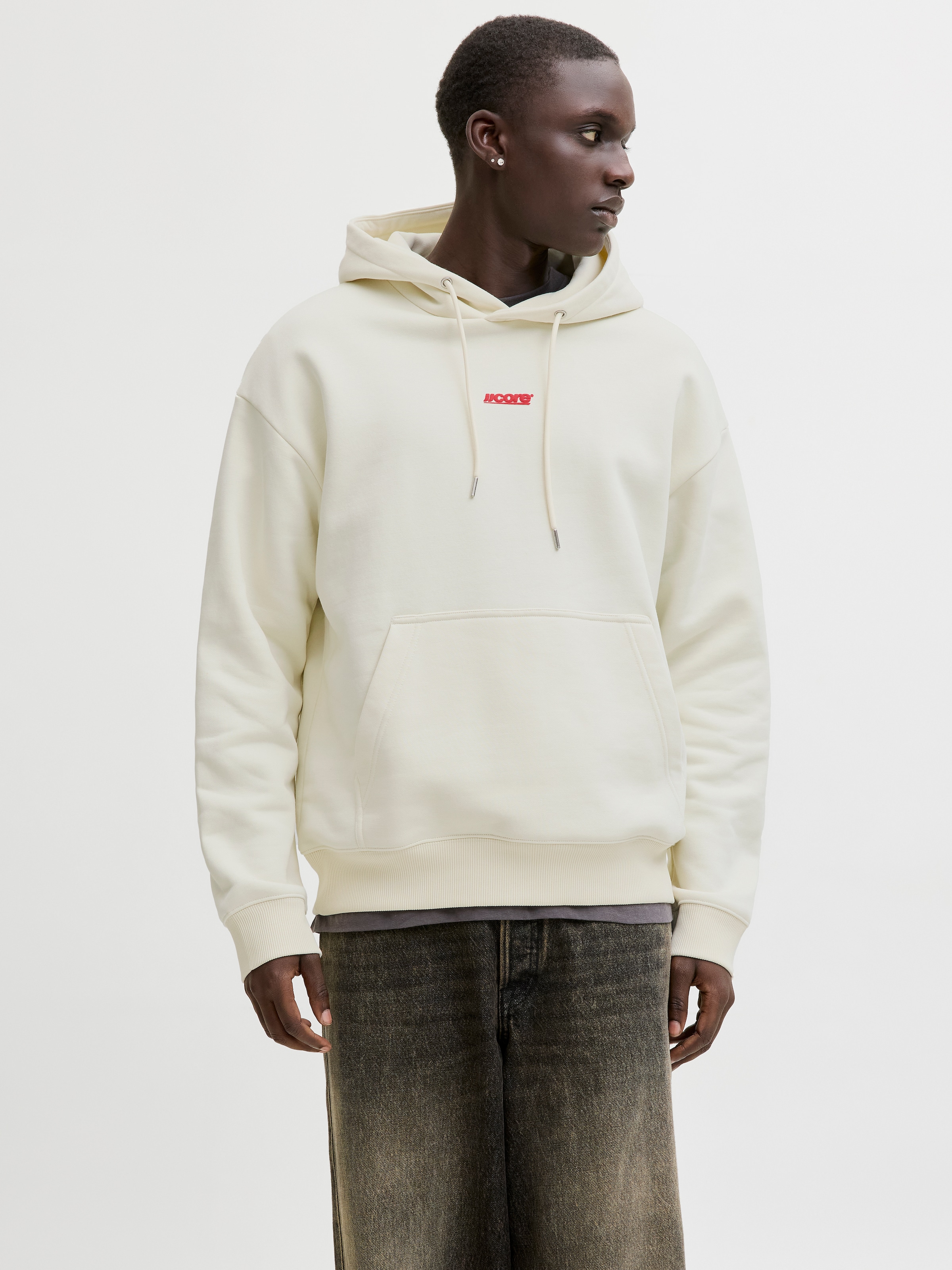 Jack & Jones Kapuzensweatshirt »JCOCLUB BACKPRINT SWEAT HOOD«, mit Print
