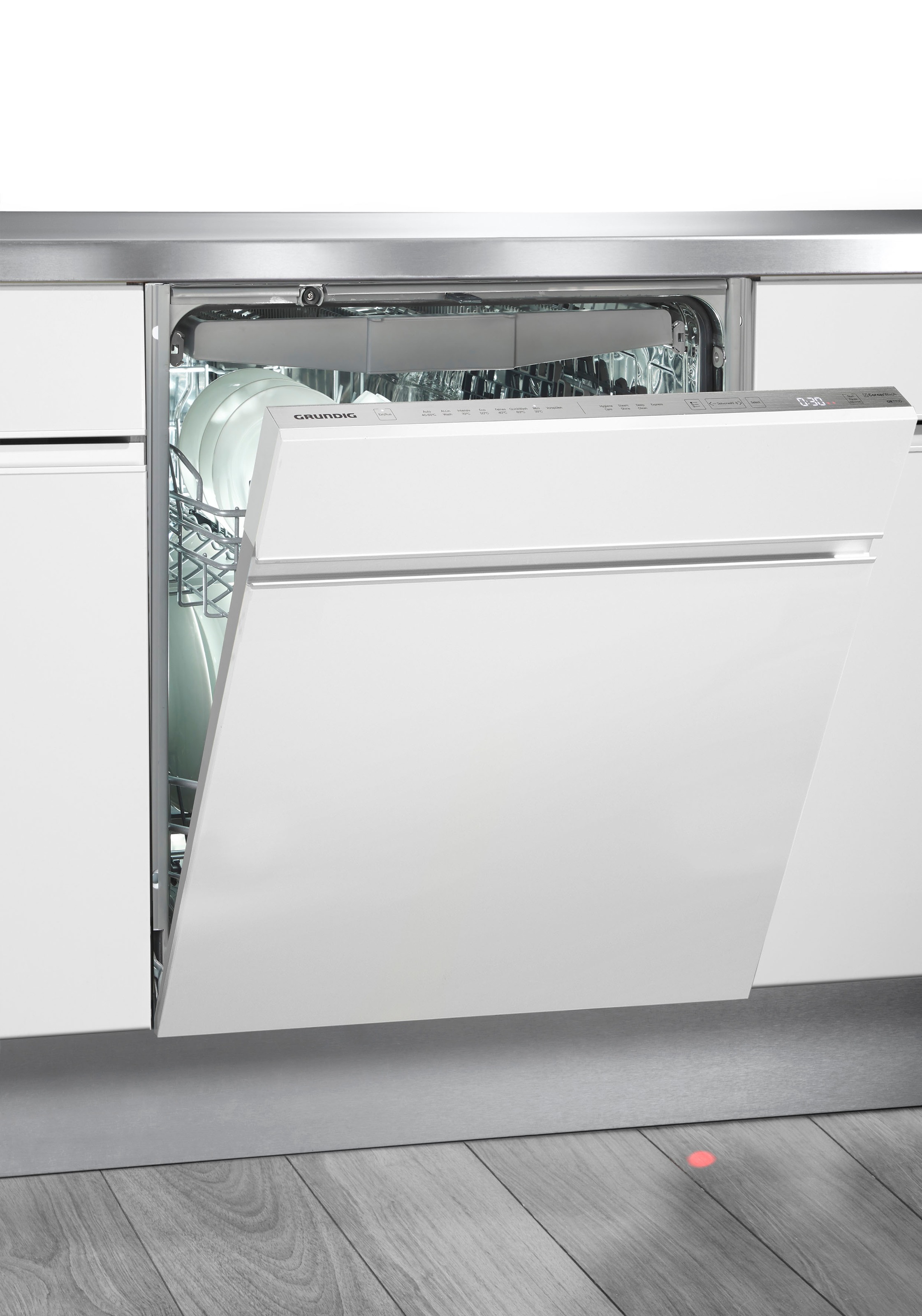 Grundig vollintegrierbarer Geschirrspüler »GNVP4630B«, 16 Maßgedecke, hocheinbaufähig