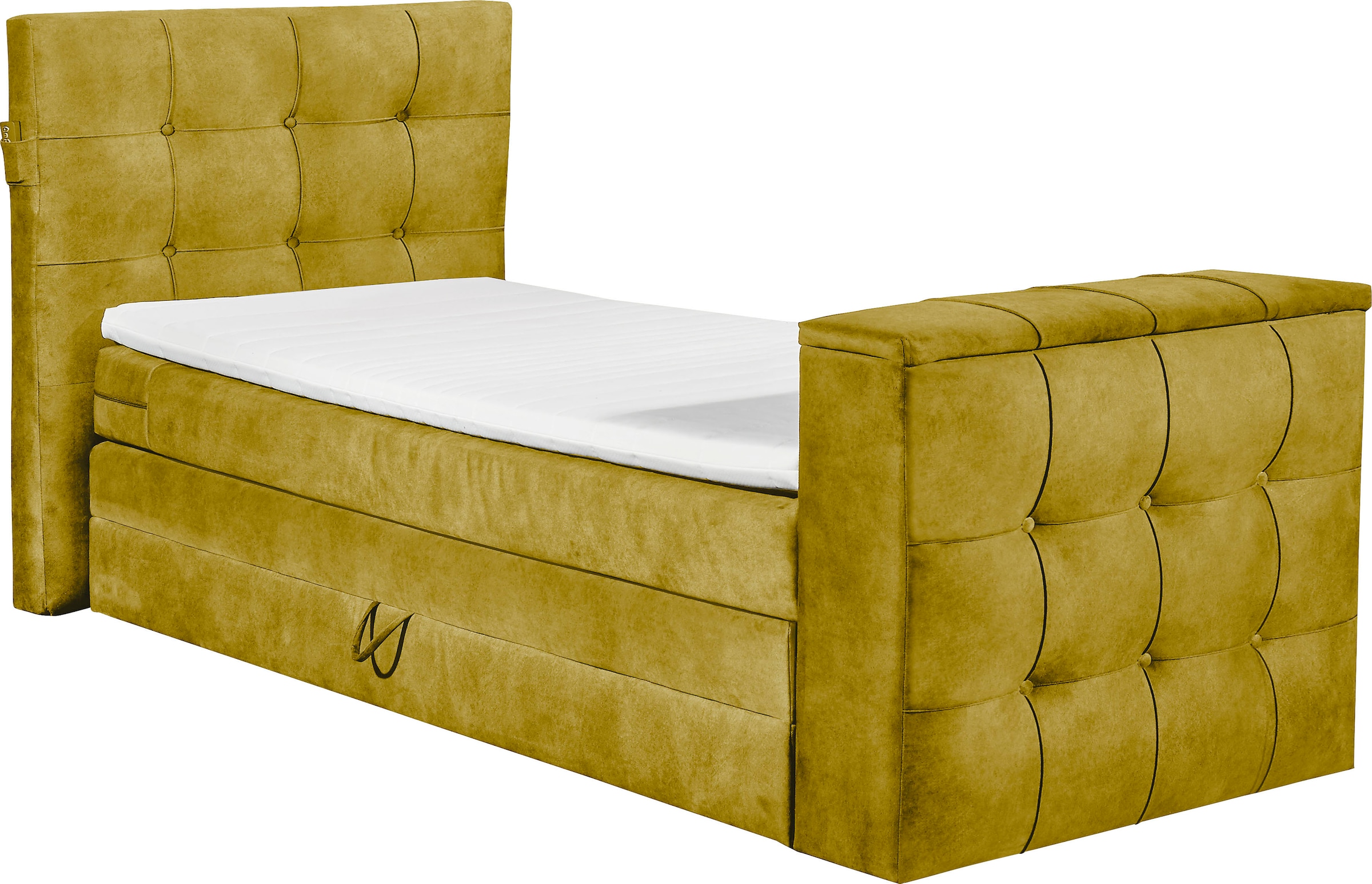 set one by Musterring Boxspringbett »Richmond«, versenkbarer TV- Halterung mit... kaufen