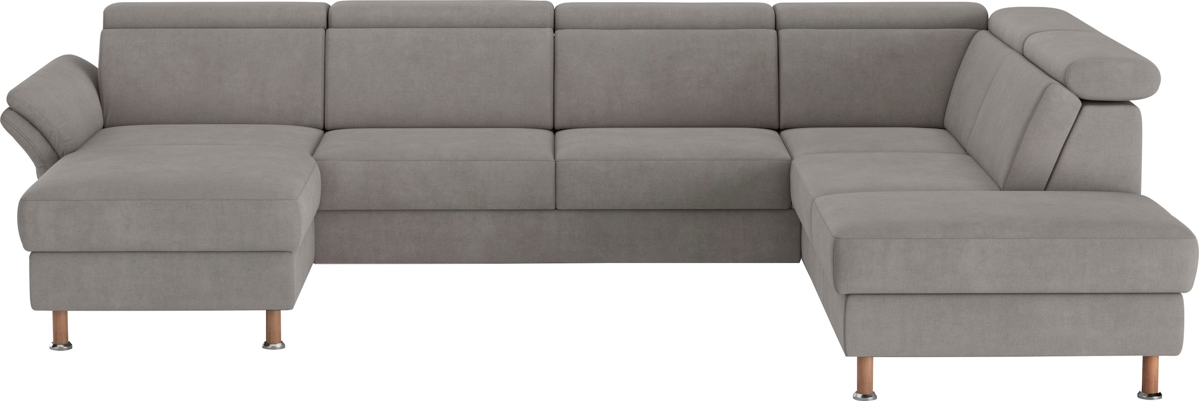 Home affaire Wohnlandschaft »Calypso U-Form«, wahlweise mit motorischer Relaxfunktion