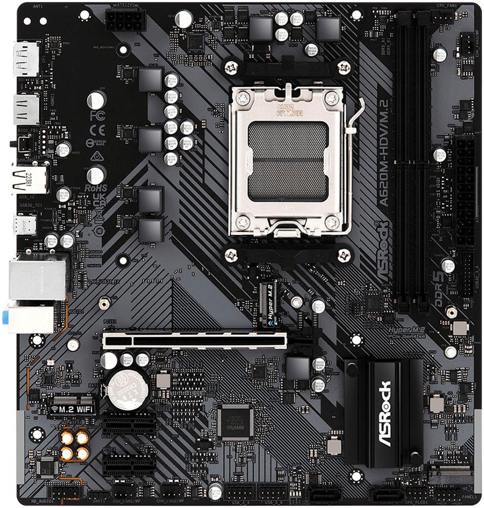 Asrock Mainboard »A620M-HDV/M.2«
