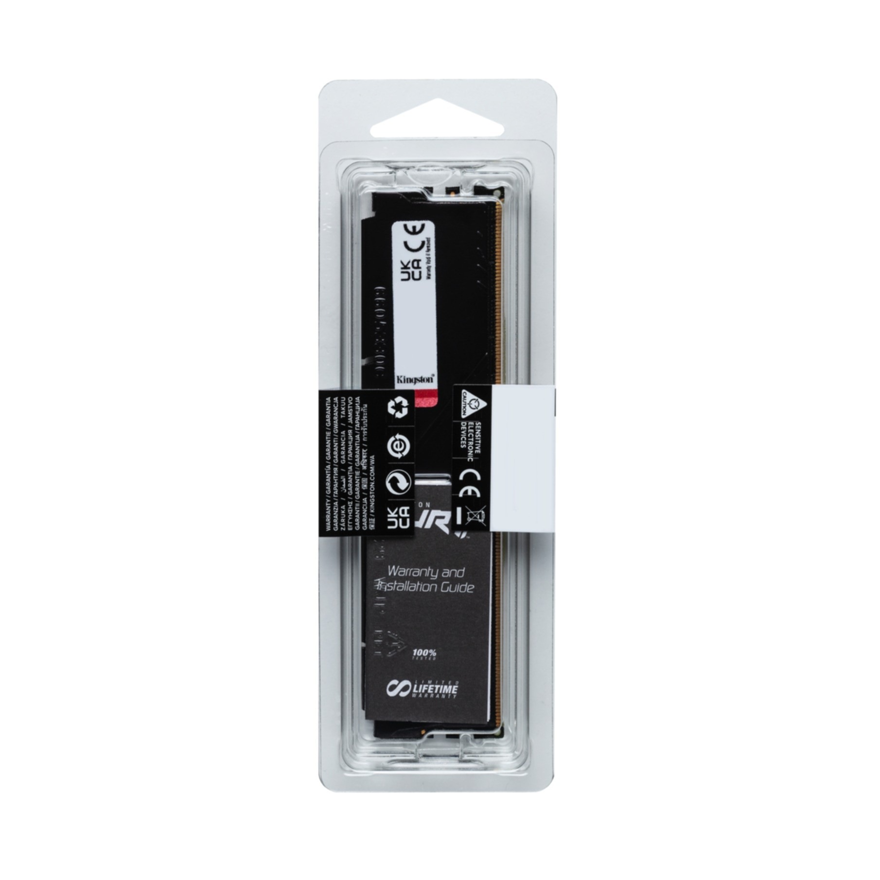 Kingston Arbeitsspeicher »16GB 5200MT/s DDR5 CL40 DIMMFURY Beast Black«