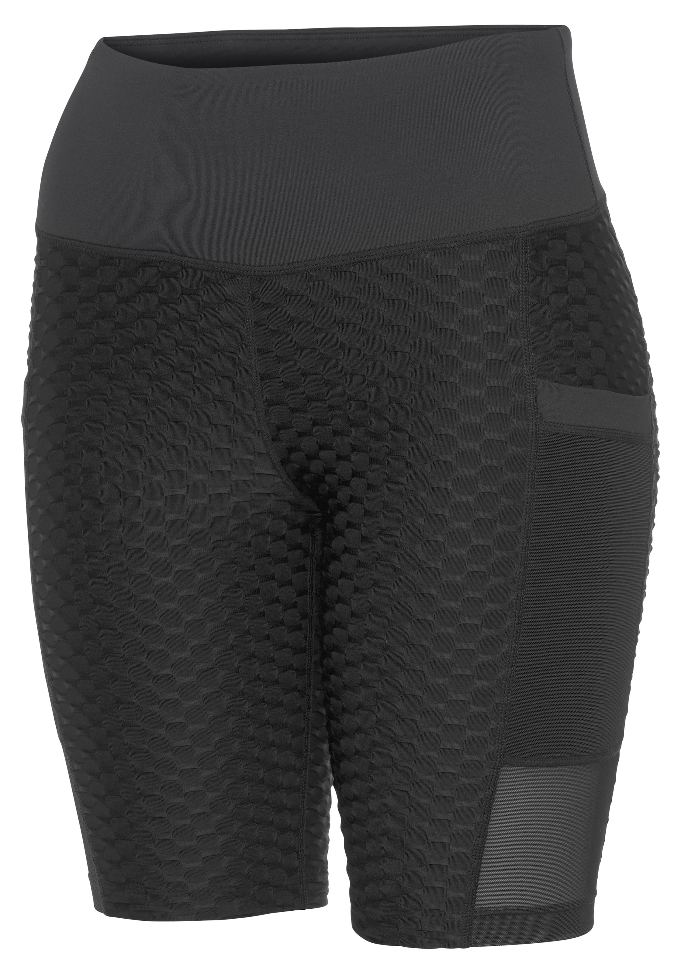 Vivance active Radlerhose »-Sporthose«, mit Wabendesgin und zwei Taschen