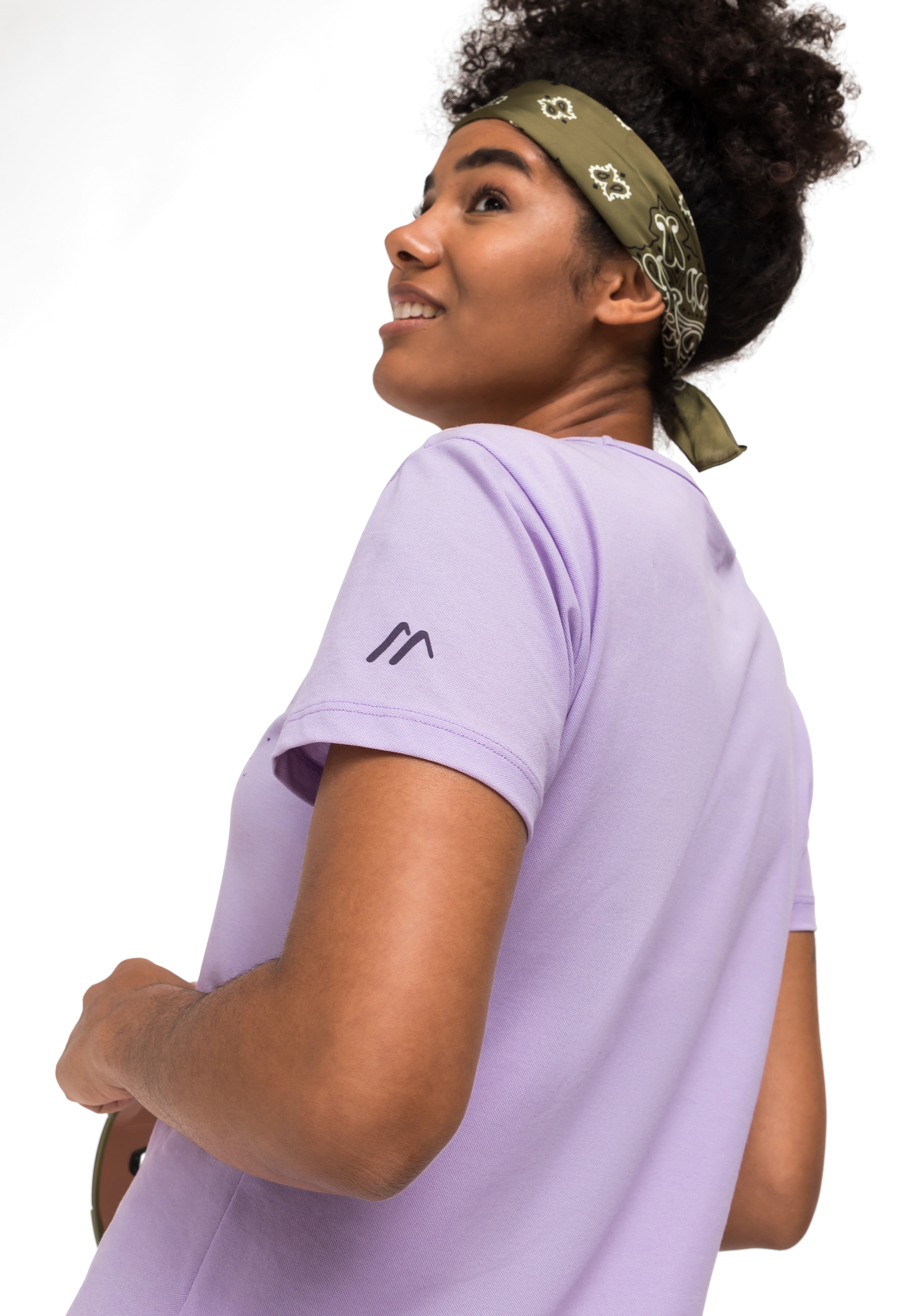 mit »Burgeis Damen W«, für Sports und Maier bei Wandern Print Kurzarmshirt Freizeit ♕ 26 T-Shirt