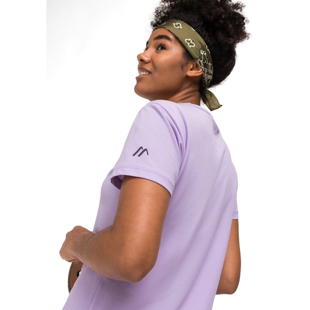 Maier Sports T-Shirt »Burgeis 26 W«, Damen Kurzarmshirt mit Print für  Wandern und Freizeit bei ♕