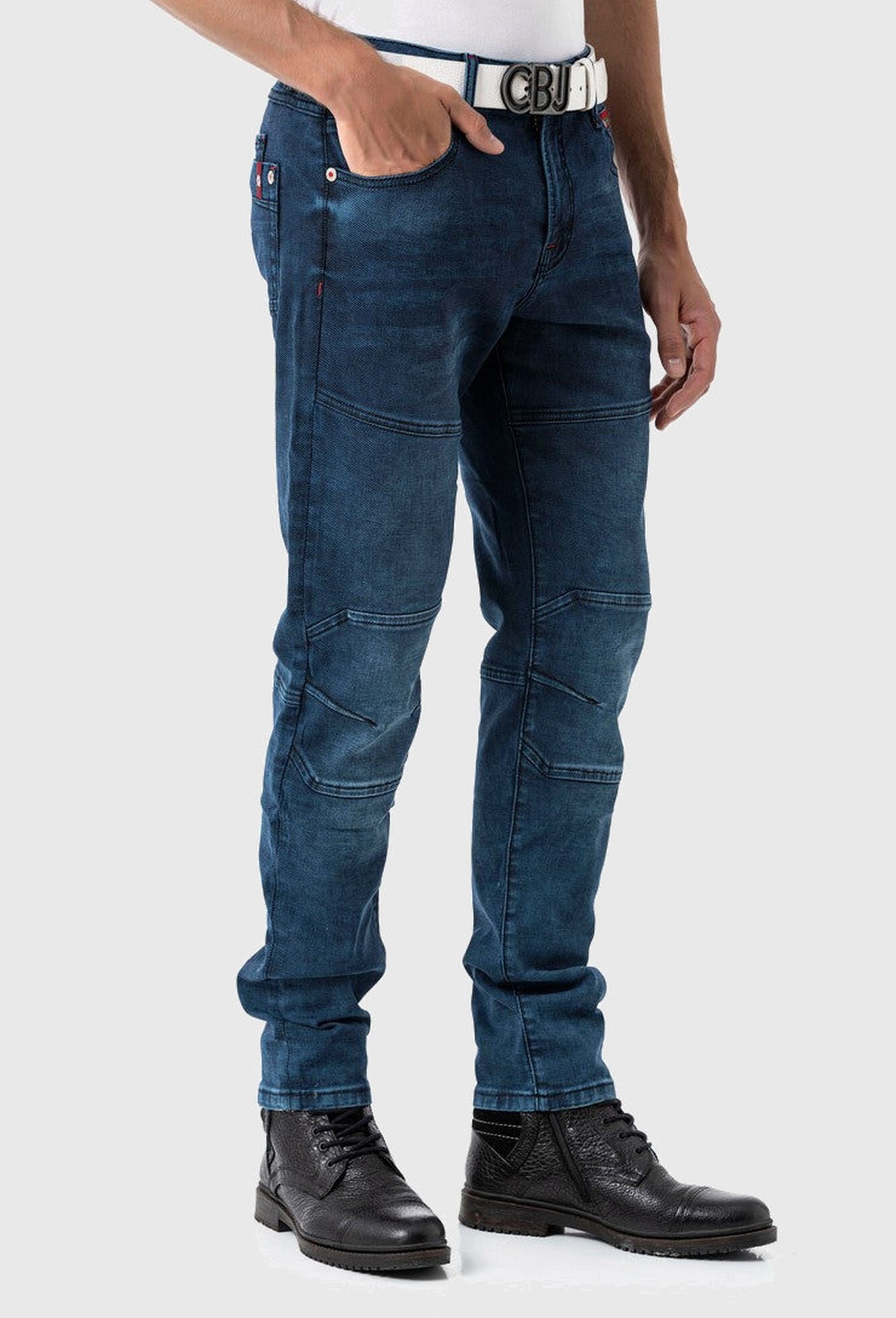 Cipo & Baxx Slim-fit-Jeans »Cipo & Baxx Jeans« im washed Look