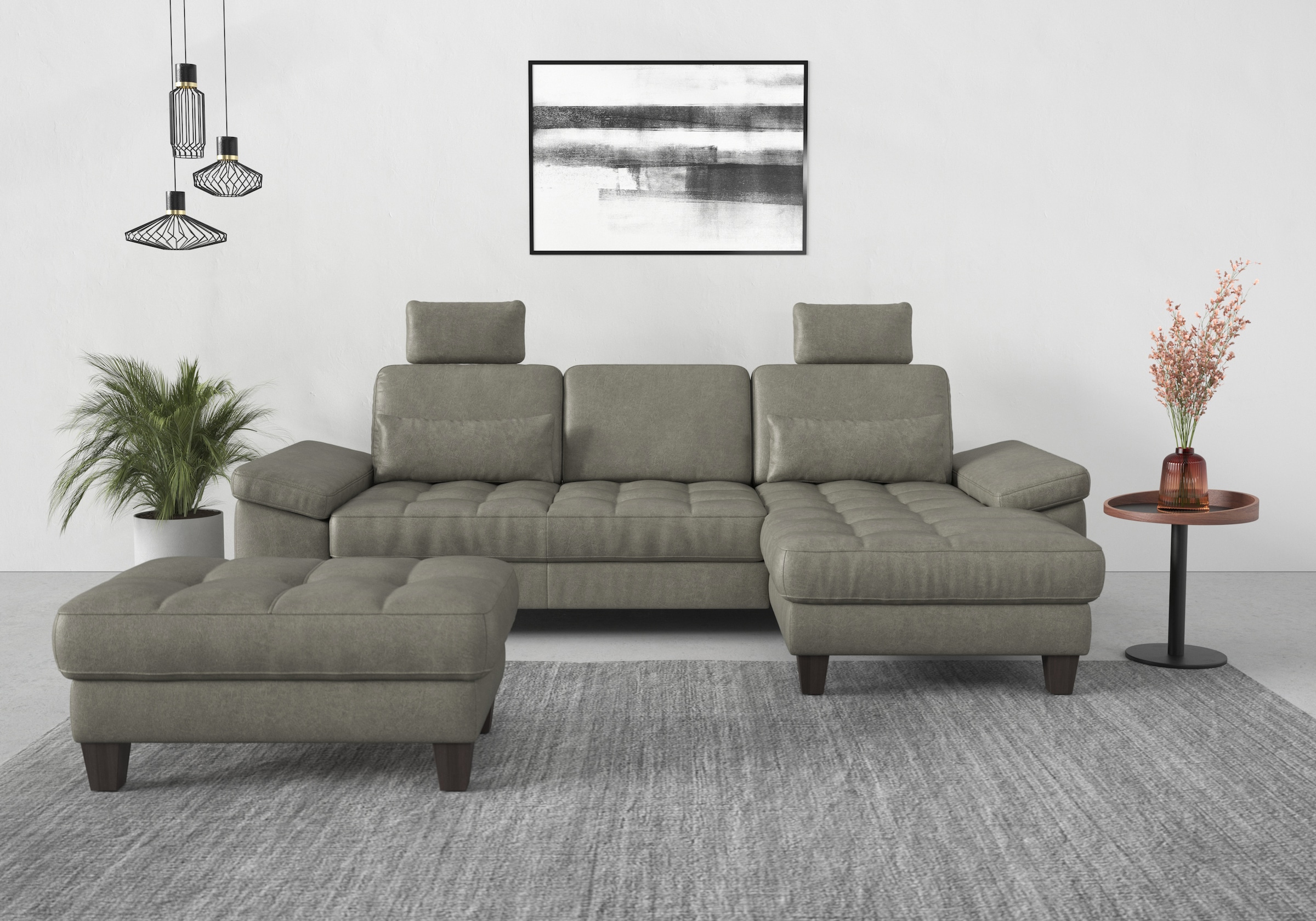 sit&more Stauraumhocker »Westham«, wahlewise mit/ohne Federkern