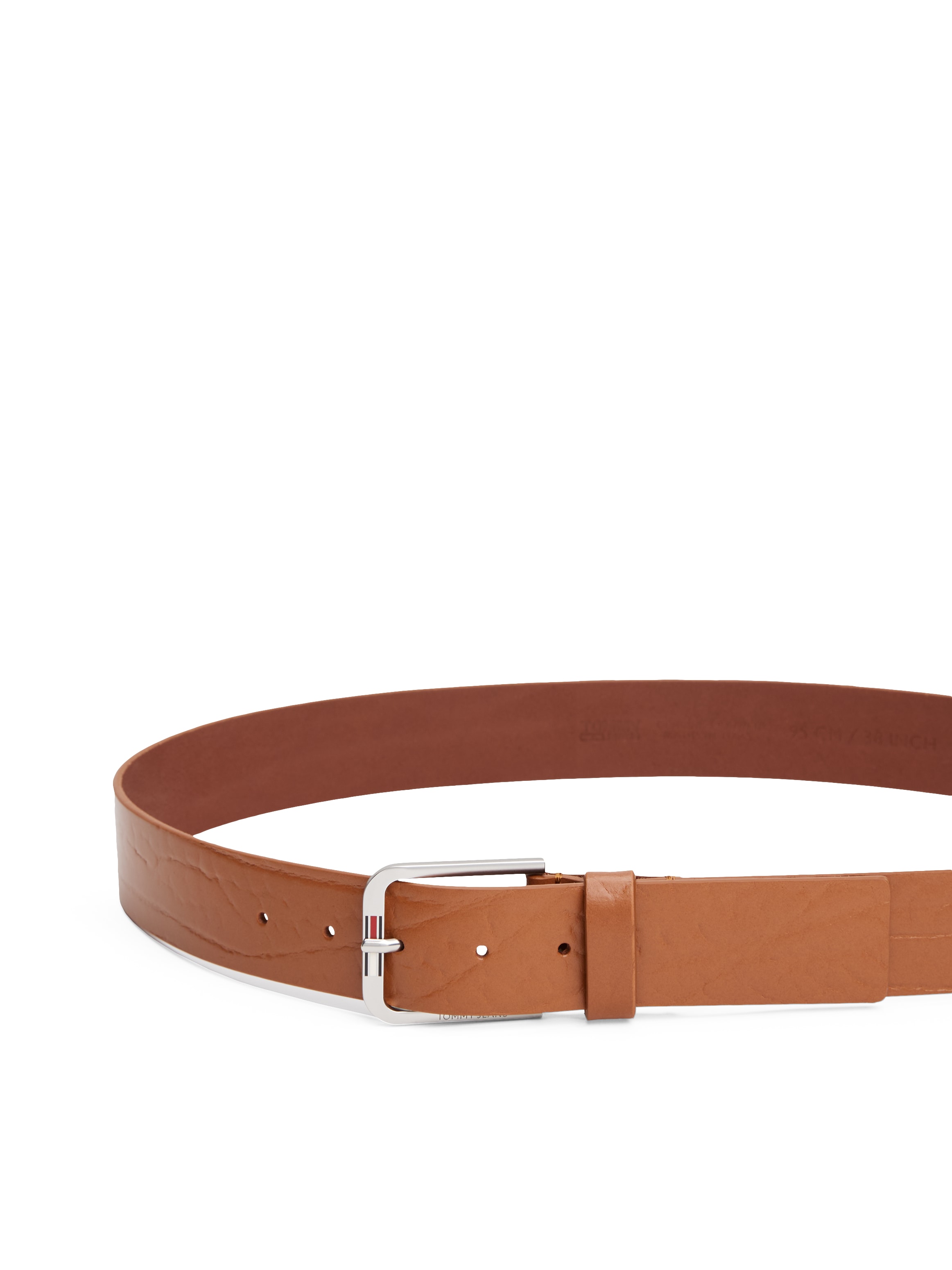 Tommy Jeans Ledergürtel »TJM AUSTIN 4.0«, Größenverstellbar