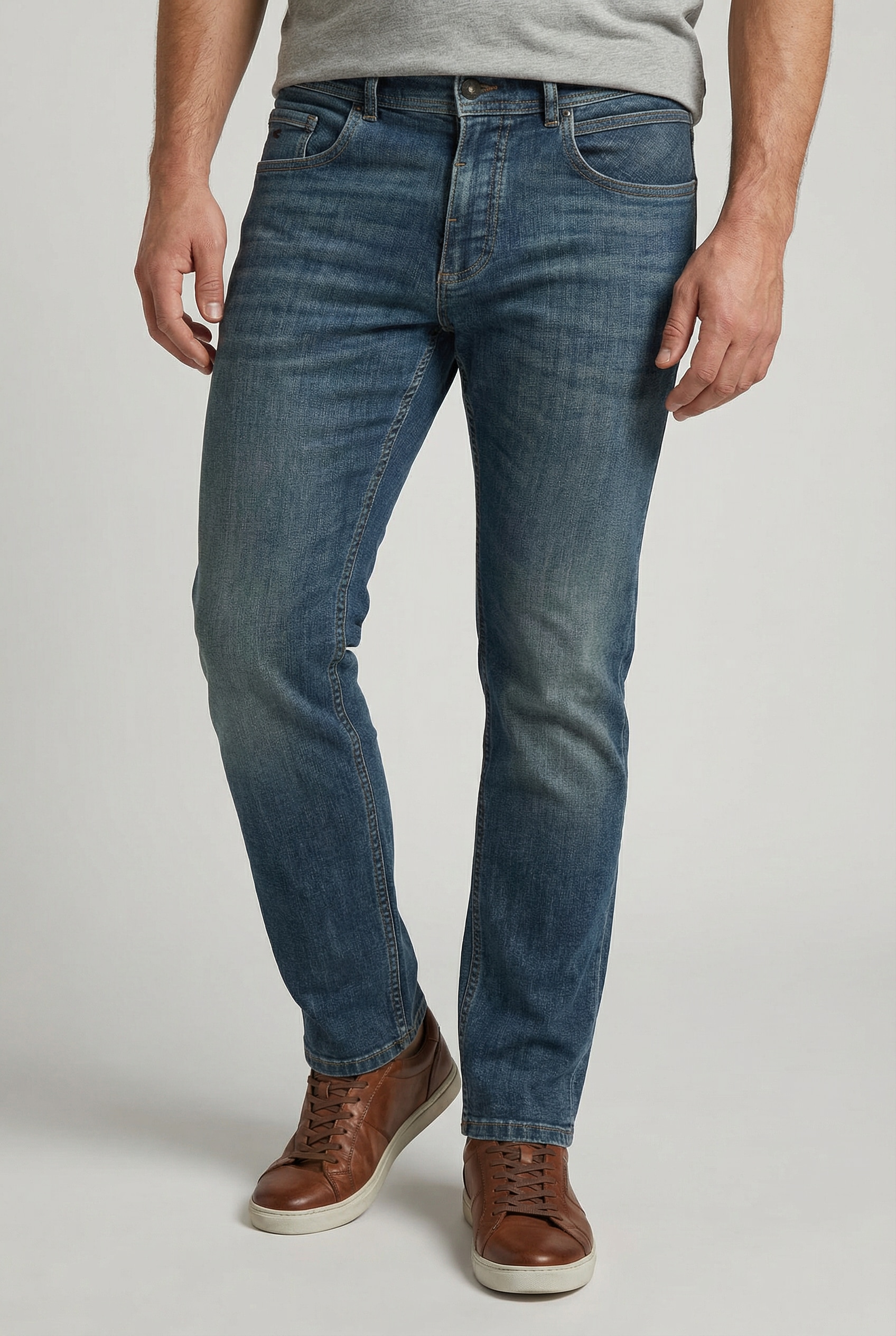 camel active Regular-fit-Jeans »fleXXXactive®« im Five-Pocket Style