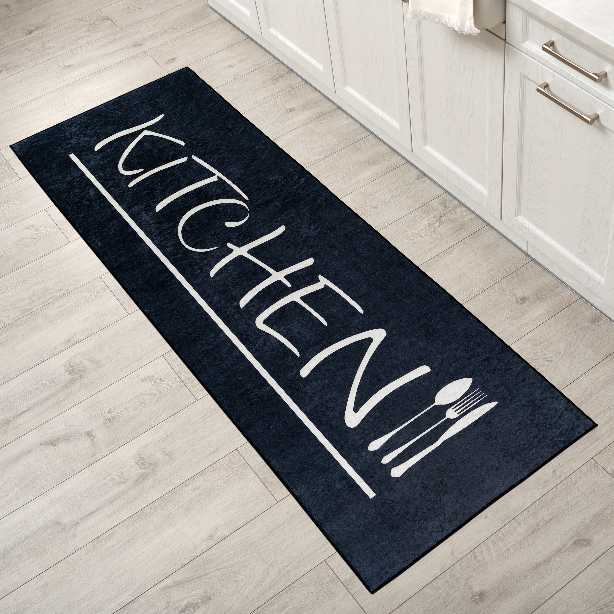 Sehrazat Küchenläufer »Caimas 3040« rechteckig 6 mm Höhe Bedruckt, waschbar, rutschhemmend, Kitchen