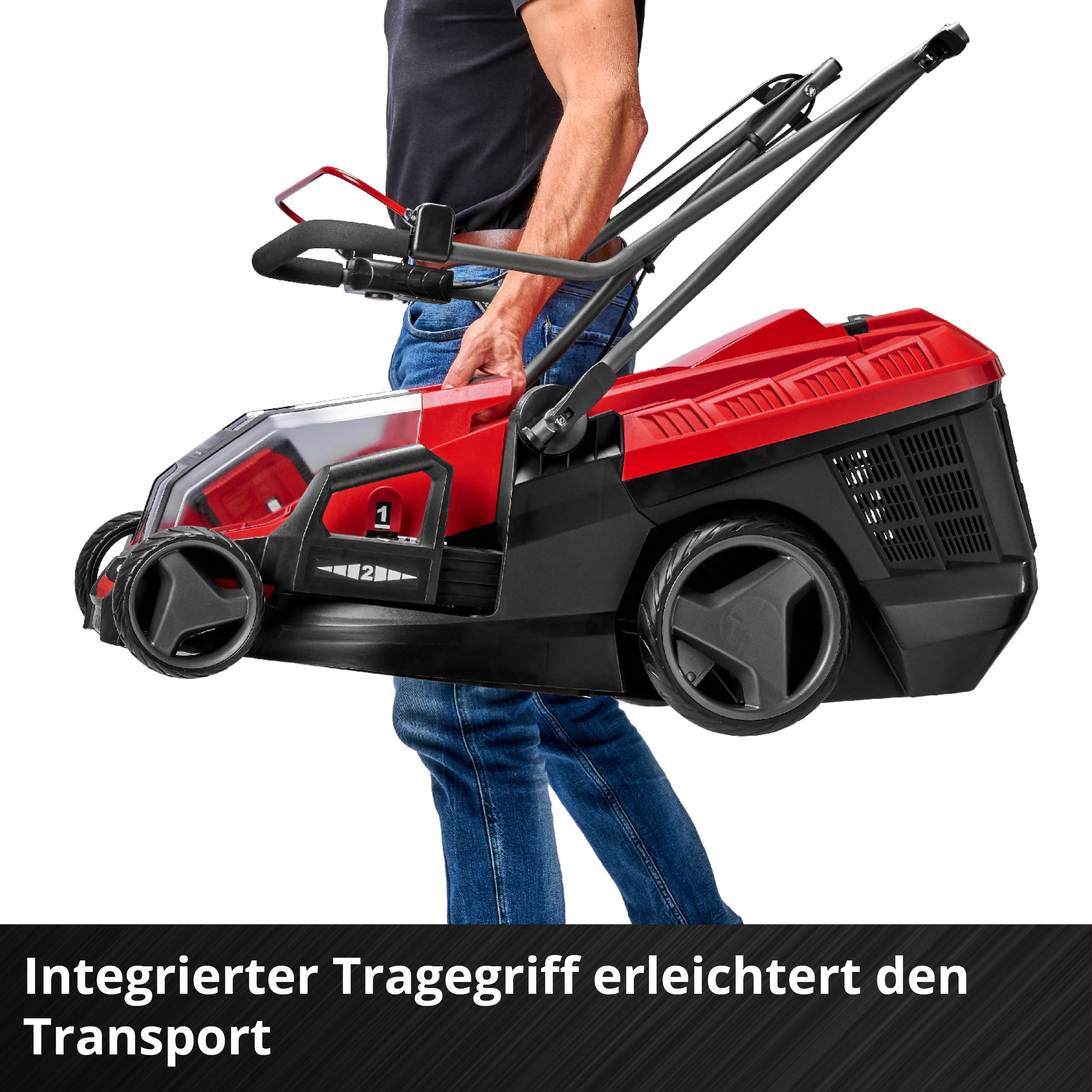 Einhell Akkurasenmäher »GE-CM 36/36 Li SET« mit 2 Akkus und Ladegerät