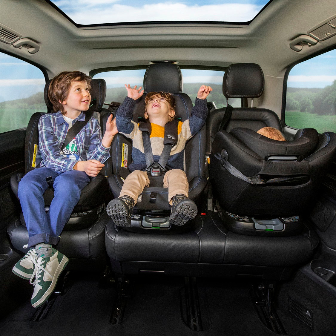 Chicco Autokindersitz »Unico Evo i-Size, Grey Black«, ISOFIX-Befestigung
