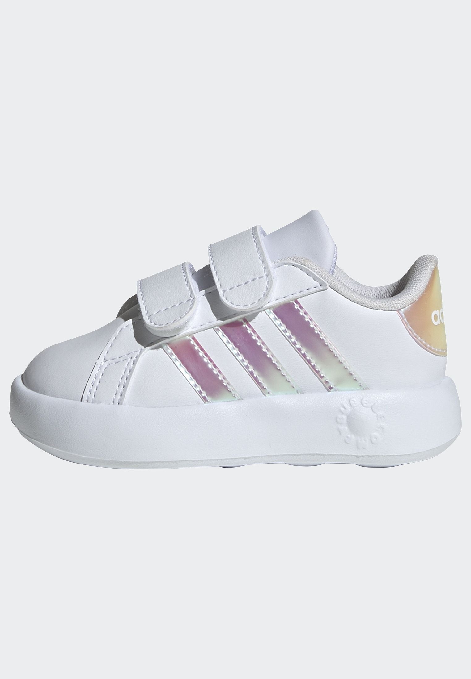 adidas Sportswear Klettschuh »GRAND COURT 2.0 KIDS«, Design auf den Spuren des adidas Superstar, für Kinder