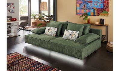 Big-Sofa »Marrakesch«, mit indirekter LED-Ambiente-Beleuchtung, schwebende Optik