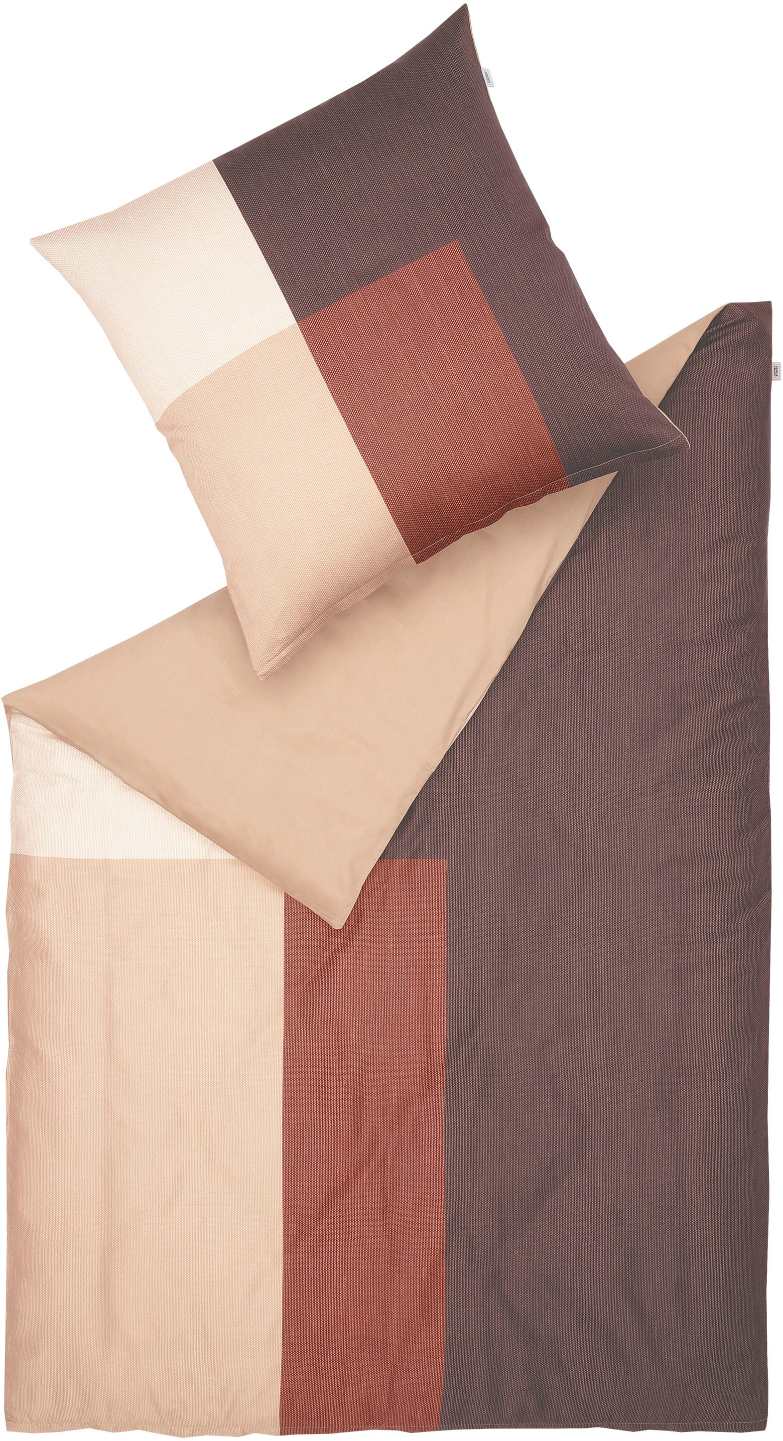 SCHÖNER WOHNEN-Kollektion Bettwäsche »Art« 2 Stk. tlg. aus beständigerer Baumwolle