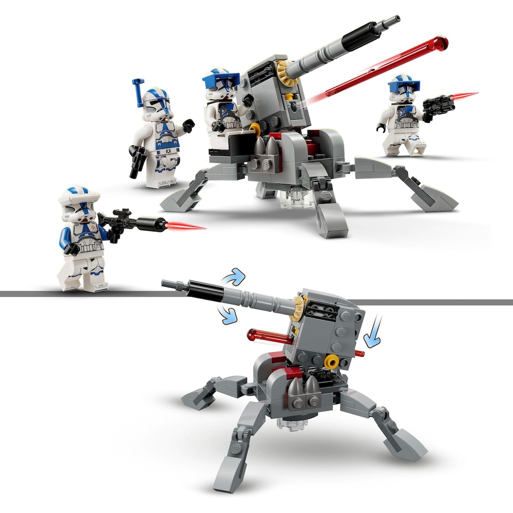 LEGO® Konstruktionsspielsteine »501st Clone Troopers™ Battle Pack (75345), LEGO® Star Wars™«