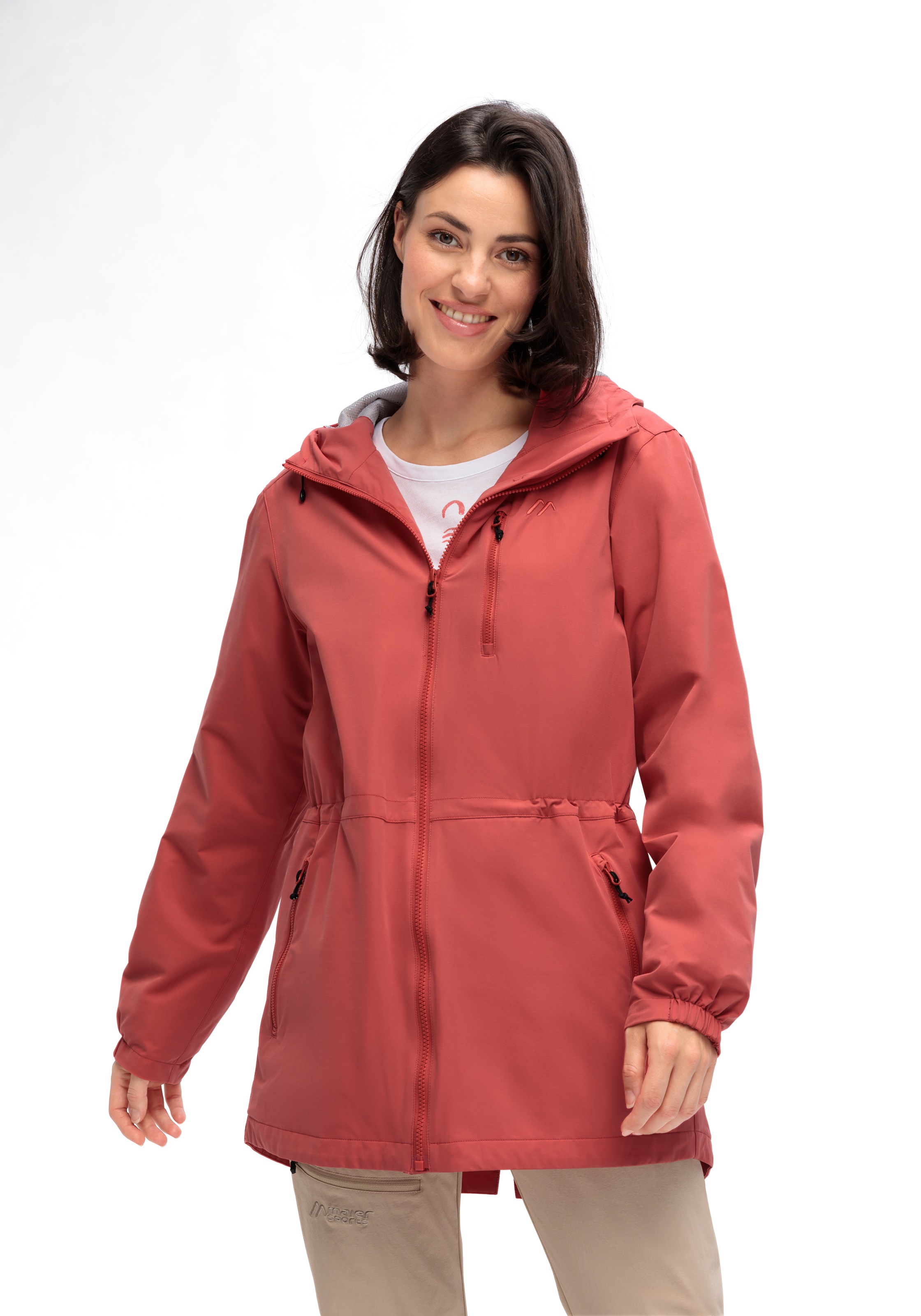 Maier Sports Parka »ArorA Loop W«, Damen Jacke wasserdicht, Outdoorjacke, 3 Taschen außen + Innentasche