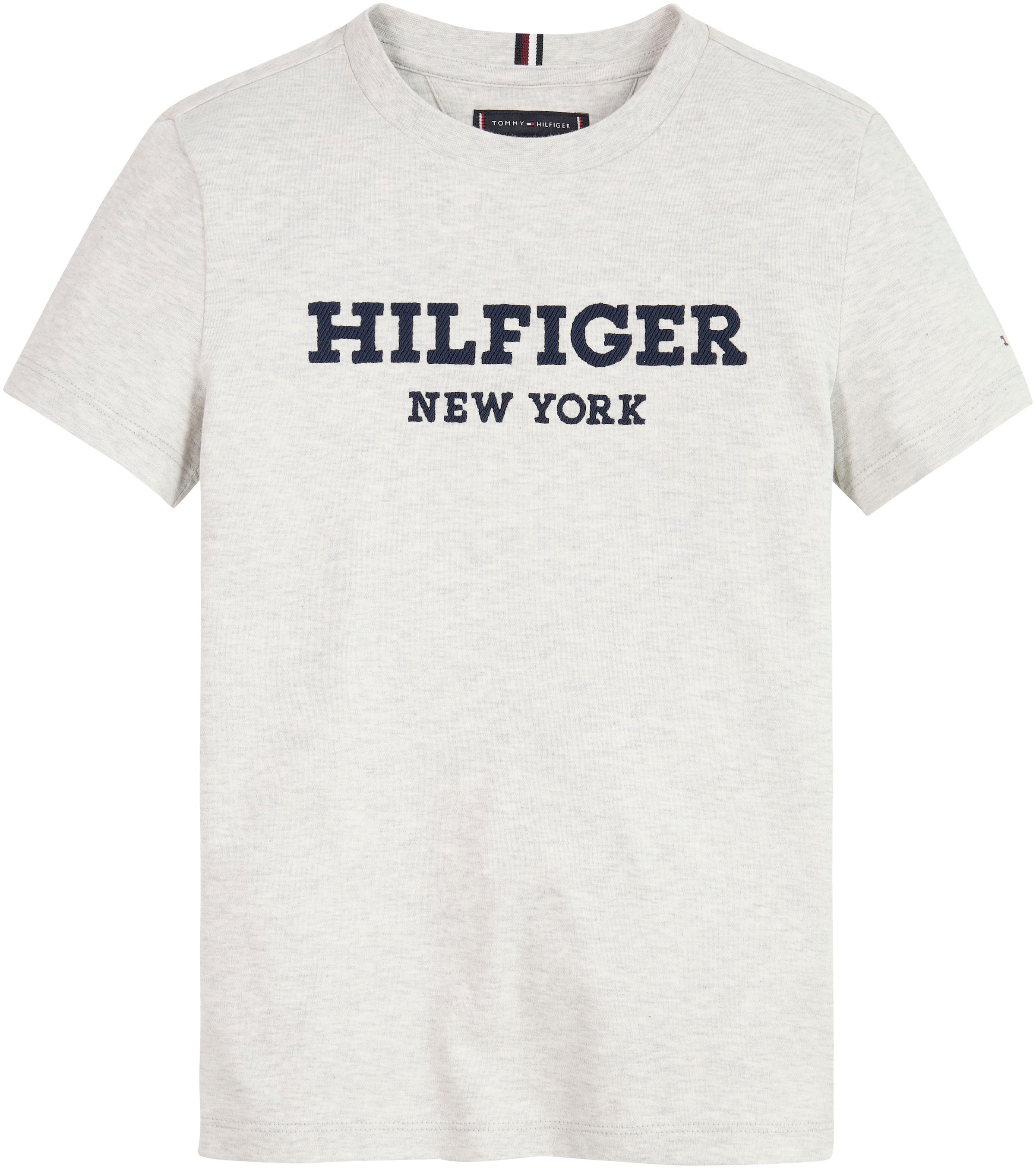 Tommy Hilfiger T-Shirt »HILFIGER TEE Print Hilfiger mit S/S«, bei Statement LOGO
