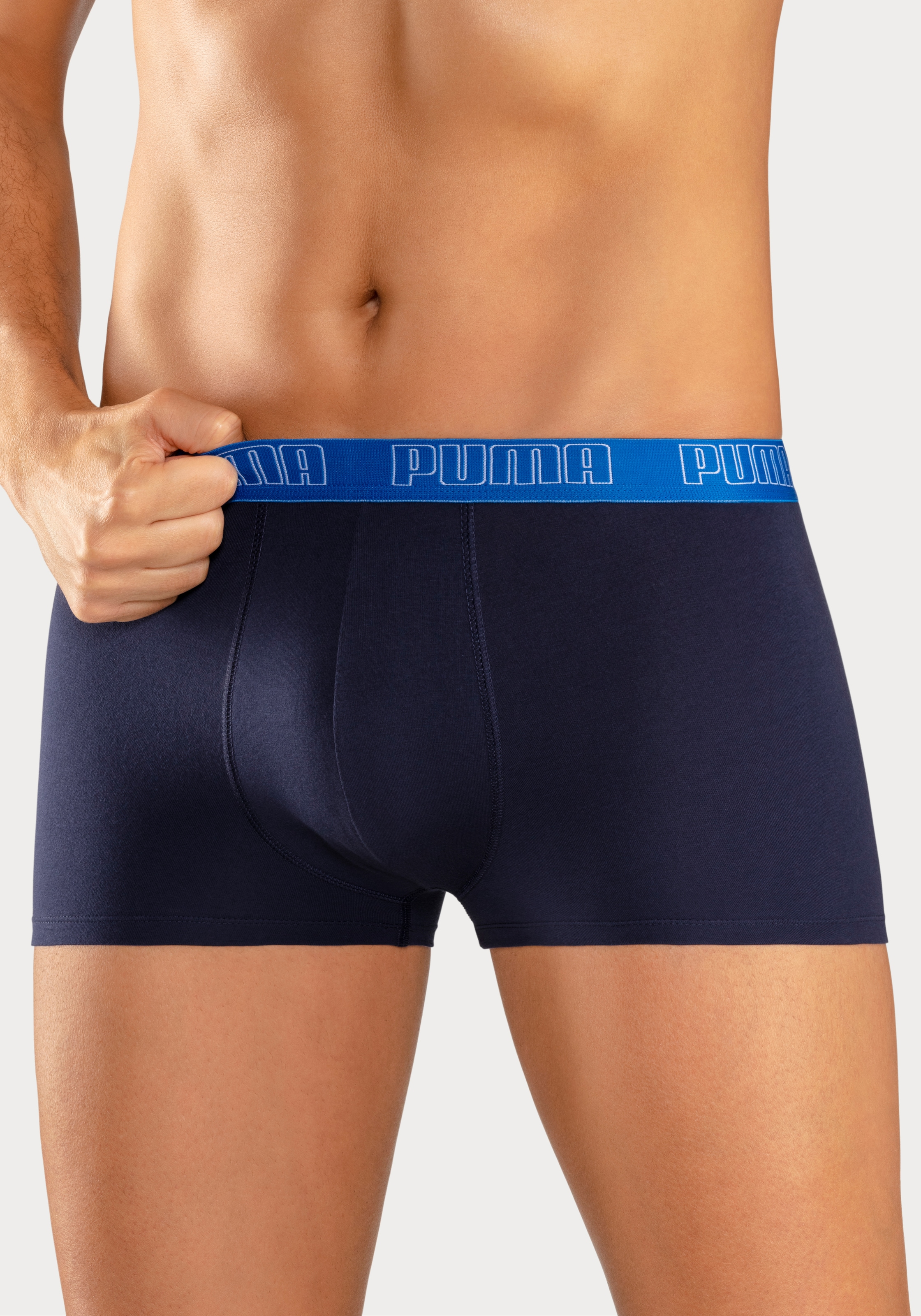PUMA Hipster, (Packung, 4er-Pack), mit komfortablem Bund
