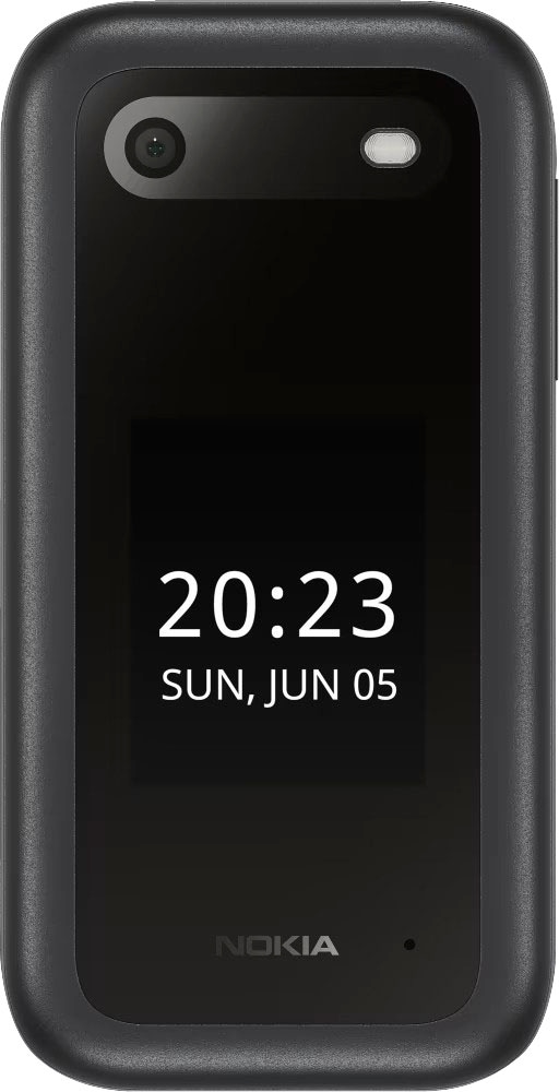 Nokia Klapphandy »2660 Flip«, schwarz, MP 3 0,13 Jahre cm/2,8 ➥ Kamera 7,11 XXL Speicherplatz, Garantie UNIVERSAL | GB Zoll, 0,3