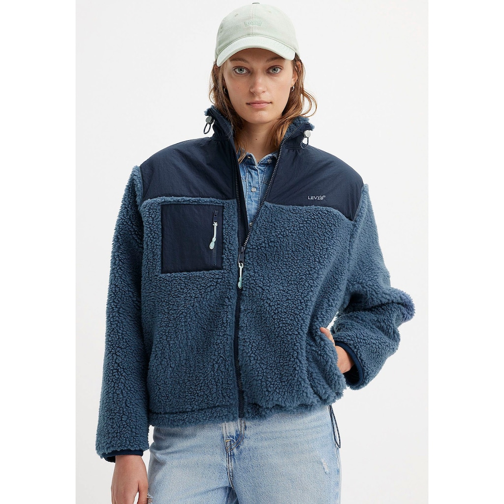 Levi's® Fellimitatjacke »CB BIG FOOT SHERPA BLUE«