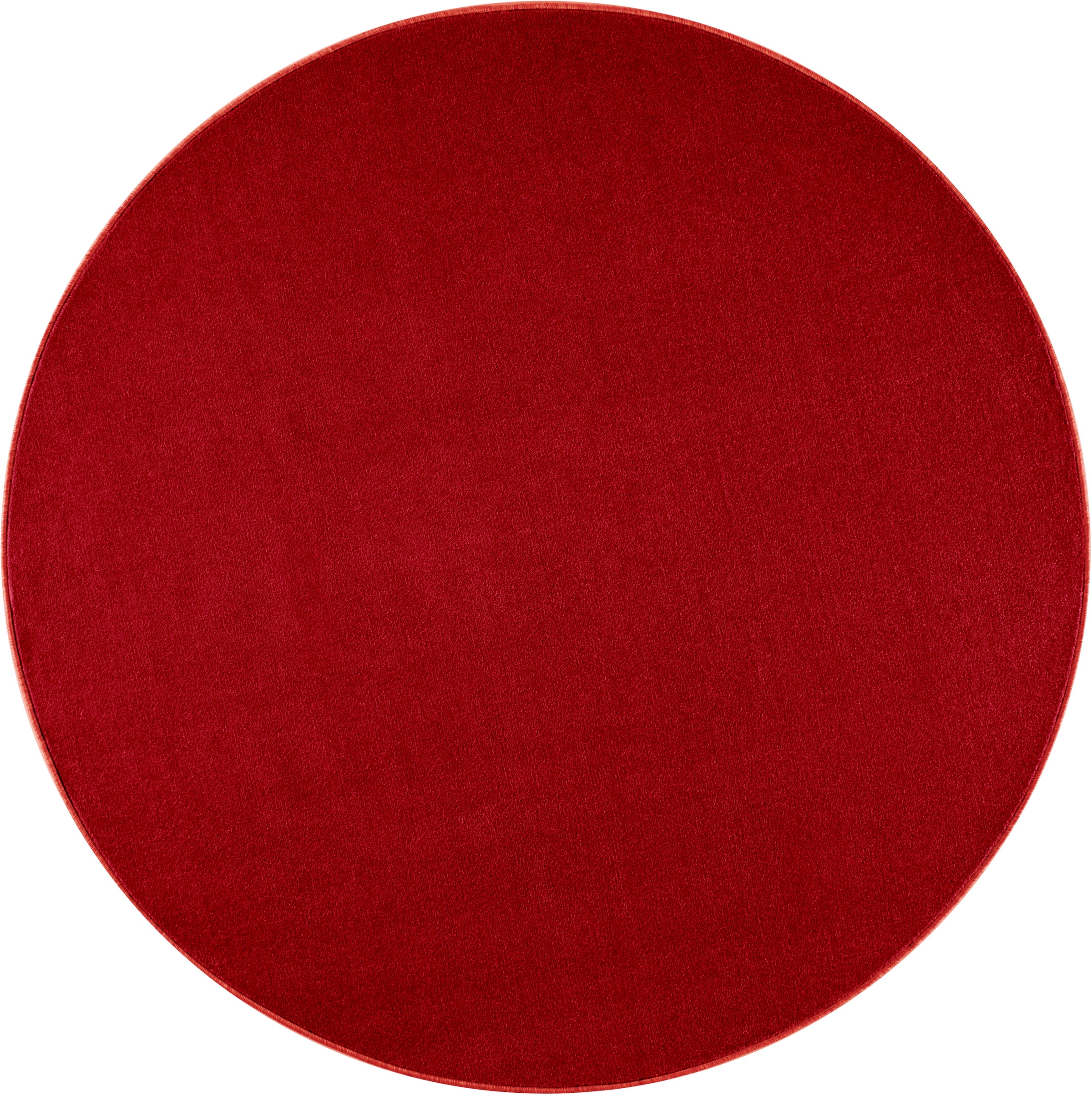 HANSE Home Teppich »Shashi«, rund, 8,5 mm Höhe, Kurzflor, Unifarben, Teppich, Weich, Esszimmer, Kinderzimmer, Flur