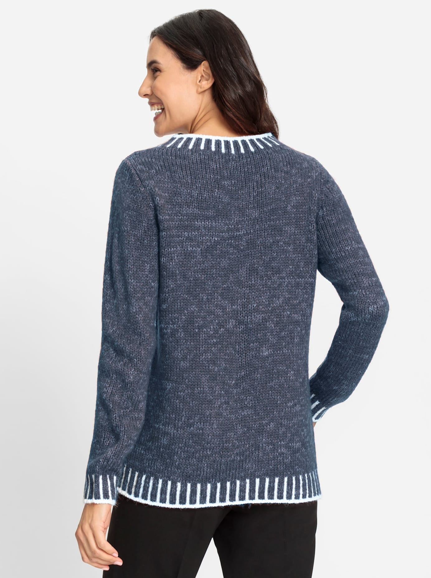 Inspirationen Rundhalspullover »Pullover«