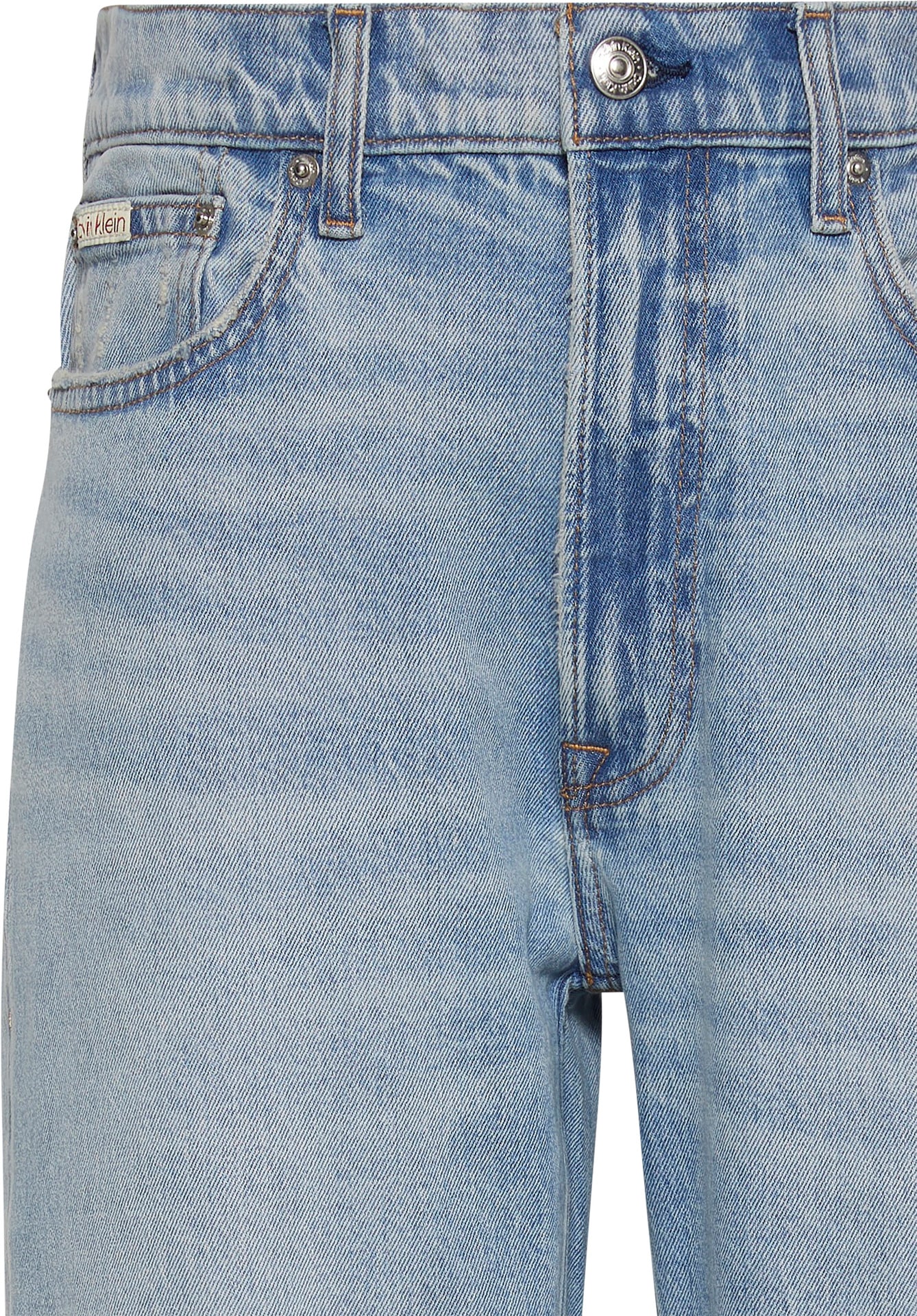 Calvin Klein Jeans Straight-Jeans »STNDRD STRGHT ABNER JEAN«, Mit Gürtelschlaufen