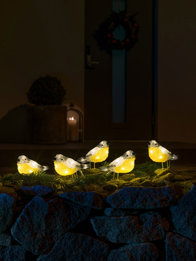 KONSTSMIDE LED-Lichterkette »Weihnachtsdeko aussen«, Dioden Rechnung warm weiße bestellen 40 auf