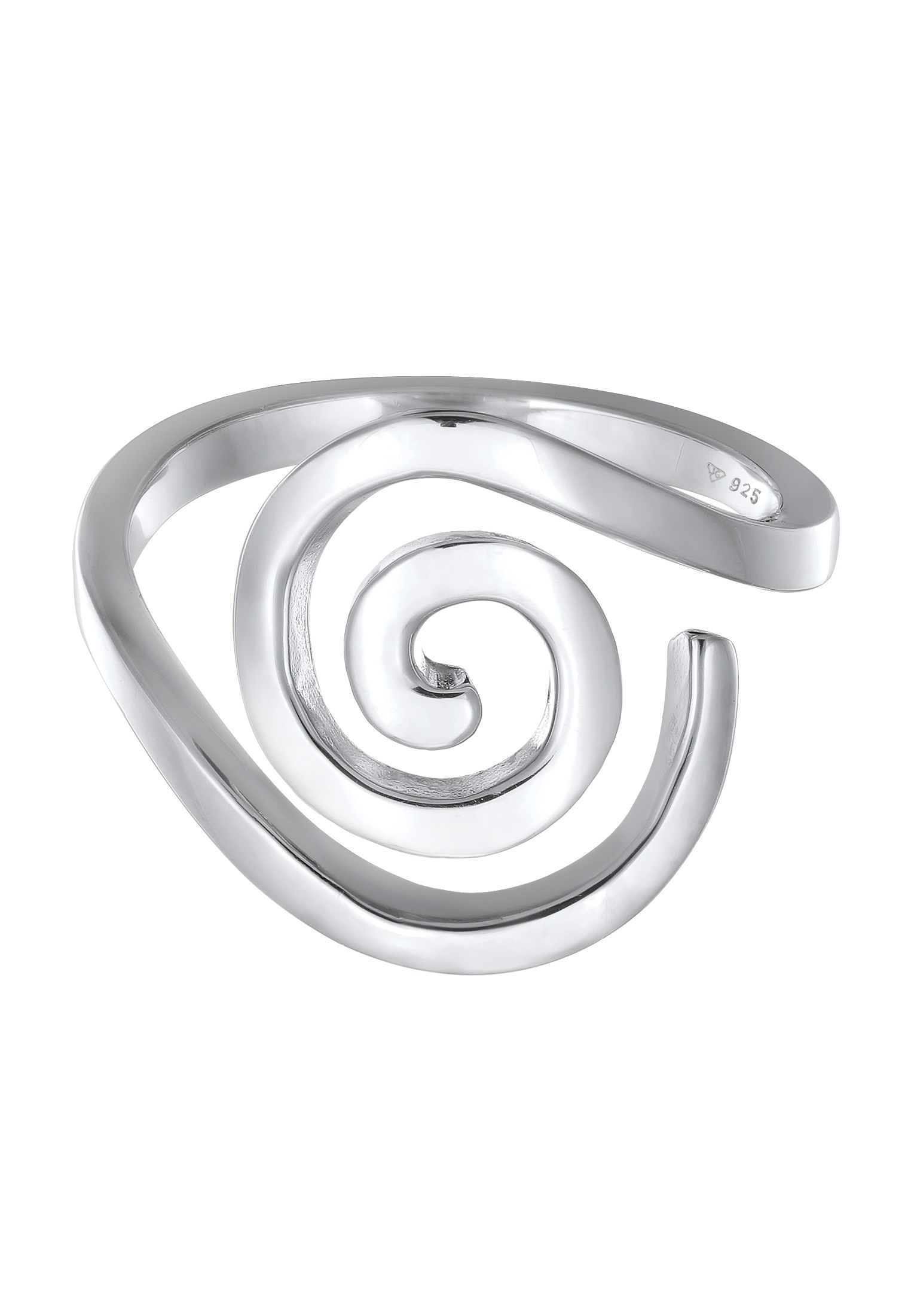 Elli Silberring »Ring Spirale Organic Modern 925 Silber«