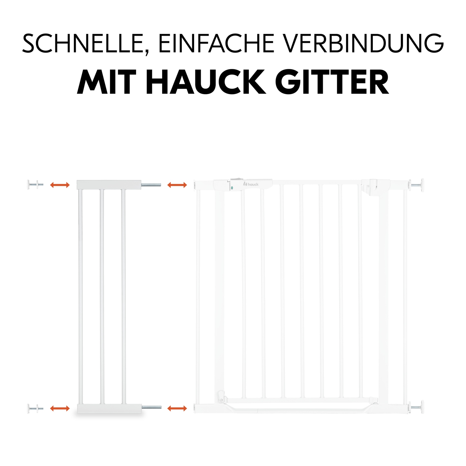 Hauck Verlängerung für Türschutzgitter »Extension, 21 cm, White«