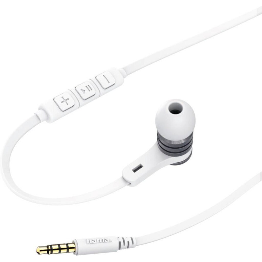 Hama In-Ear-Kopfhörer »In Ear Ohrhörer, Headset mit Mikrofon Intense«