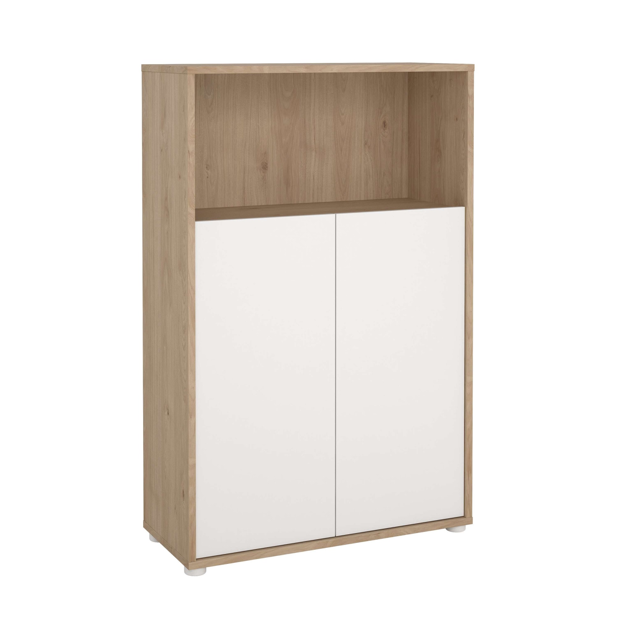 INOSIGN Kommode »Sign Sideboard mit Ablageregal für Akten, Bücher« mit 2 Türen, dahinter 2 Einlegeböden, Höhe 123 cm, Breite 80 cm