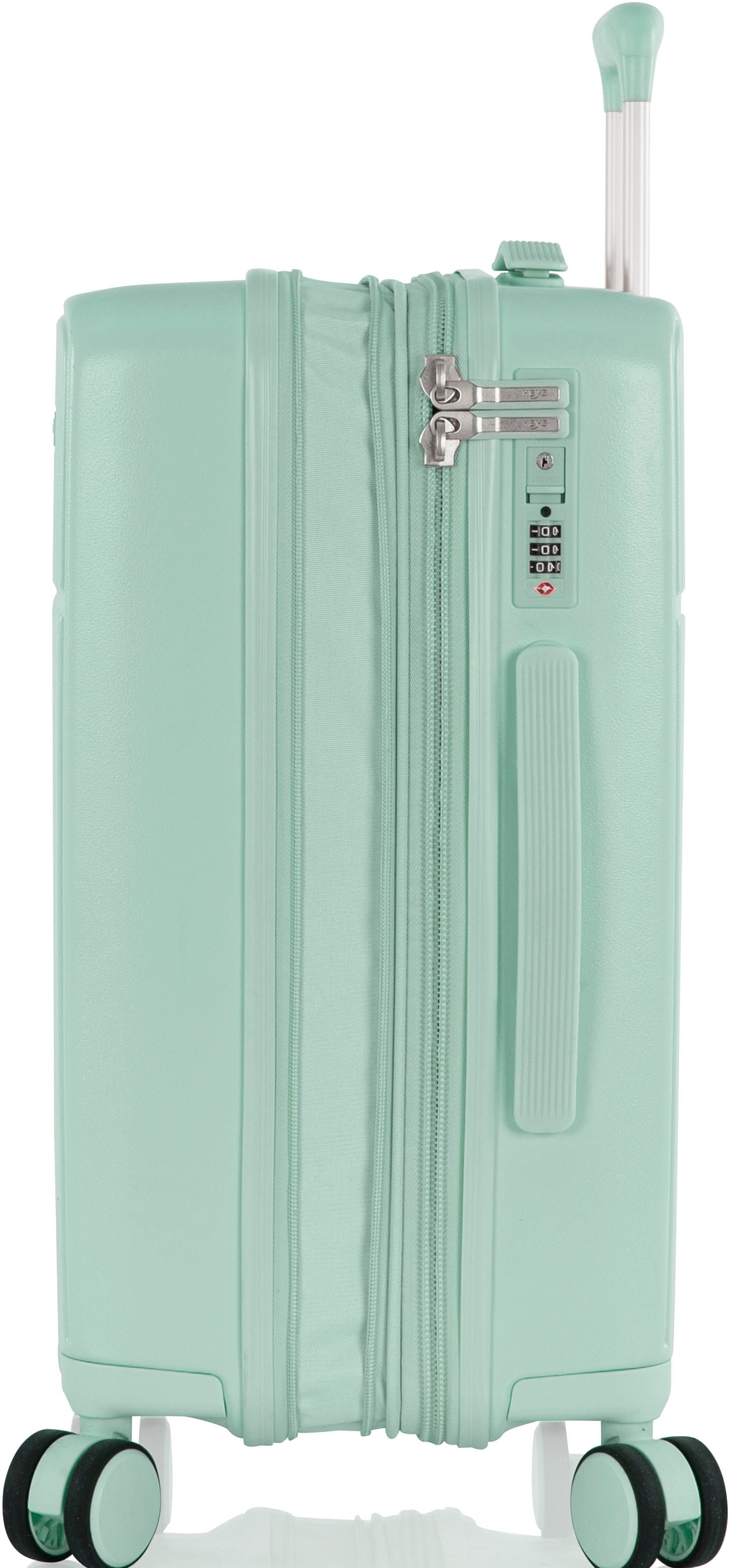 Heys Hartschalen-Trolley »Pastel, in verschiedenen Farben und Größen« 42 l 4 Rollen Heys x Joachim Llambi Handgepäck-Koffer TSA Schloss Volumenerweiterung