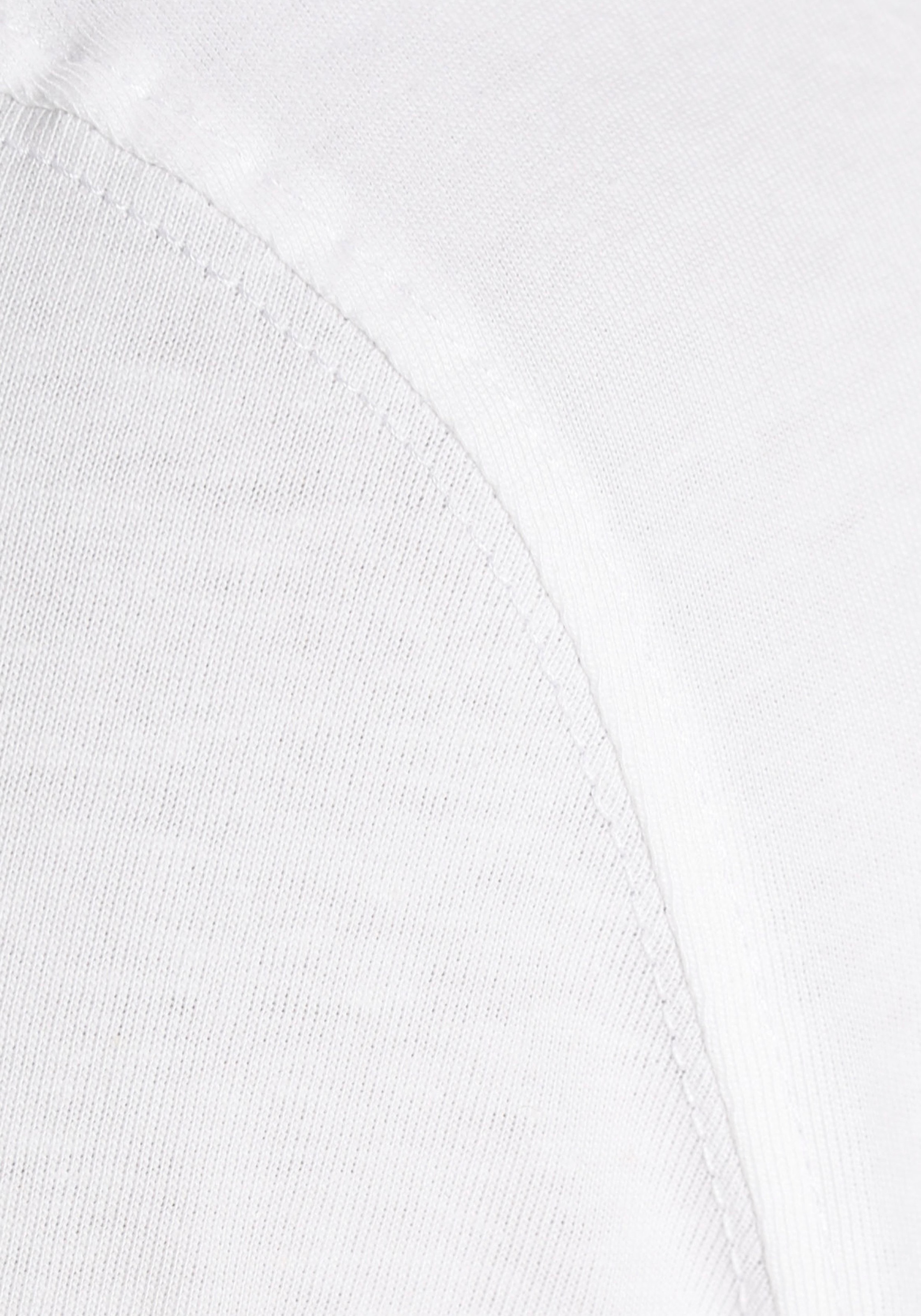 Man's World T-Shirt »neue Farben!«, (3er-Pack), Kurzarm, unifarben, Rundhals, aus Baumwolle