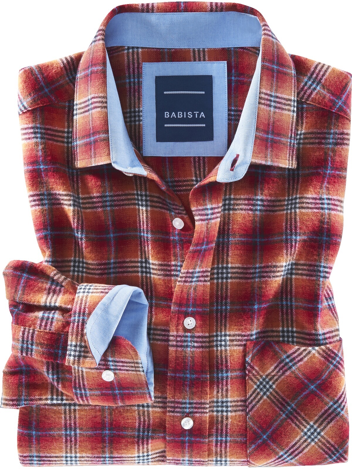 Babista Langarmhemd »Flanellhemd FLOREVERTI«, (1 tlg.), aus weichem Flanell