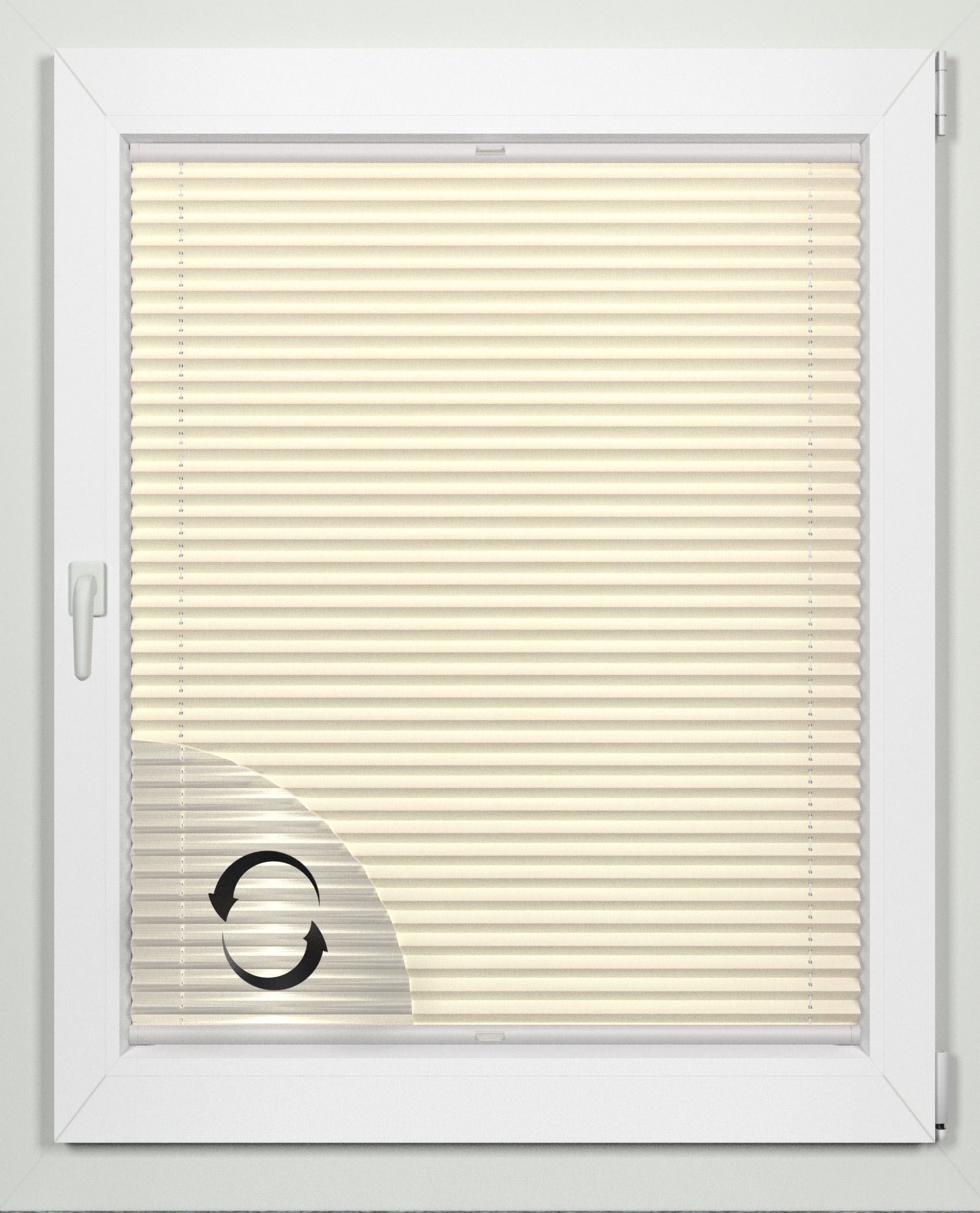 indeko Plissee »superior« verdunkelnd energiesparend mit Bohren verspannt nach Maß