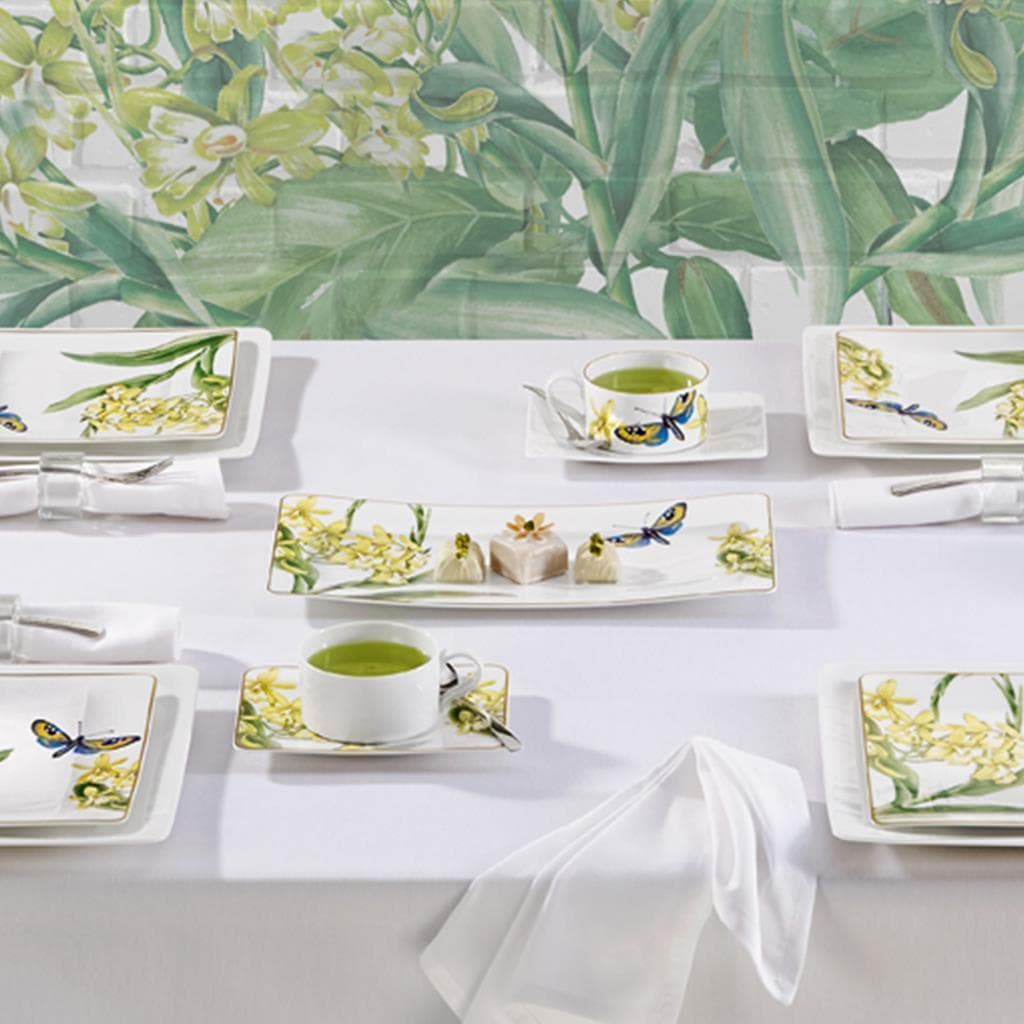 Villeroy & Boch Tasse »Teetasse mit Untertasse Amazonia 230 ml bunt« Spülmaschinenfest