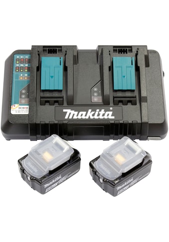 Makita Akku-Ladestation »Power Source Kit Li 18 V 5,0 Ah«, (Set), inklusive 2 x 18 V... kaufen