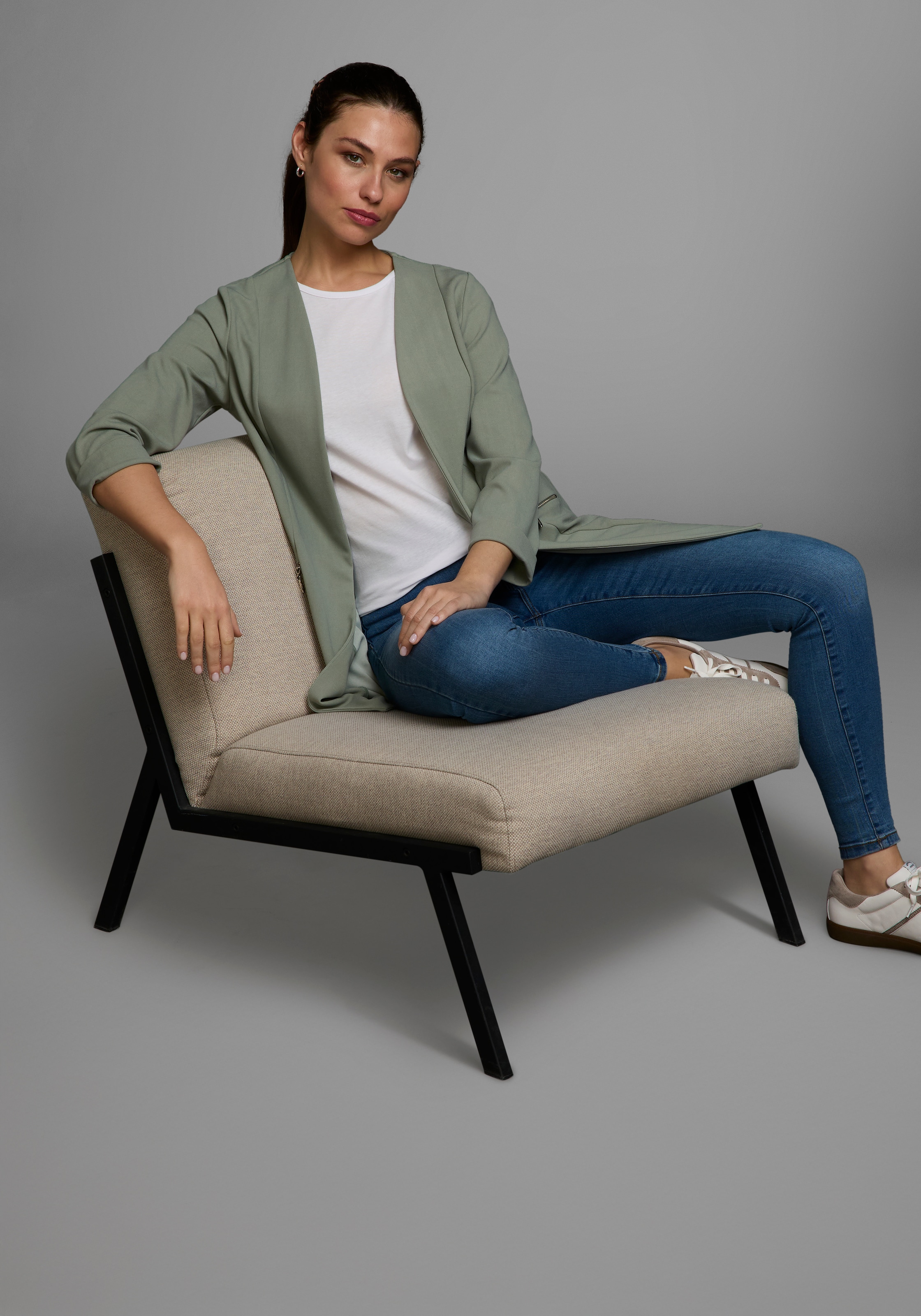 Laura Scott Longblazer, mit Reißverschlüssen