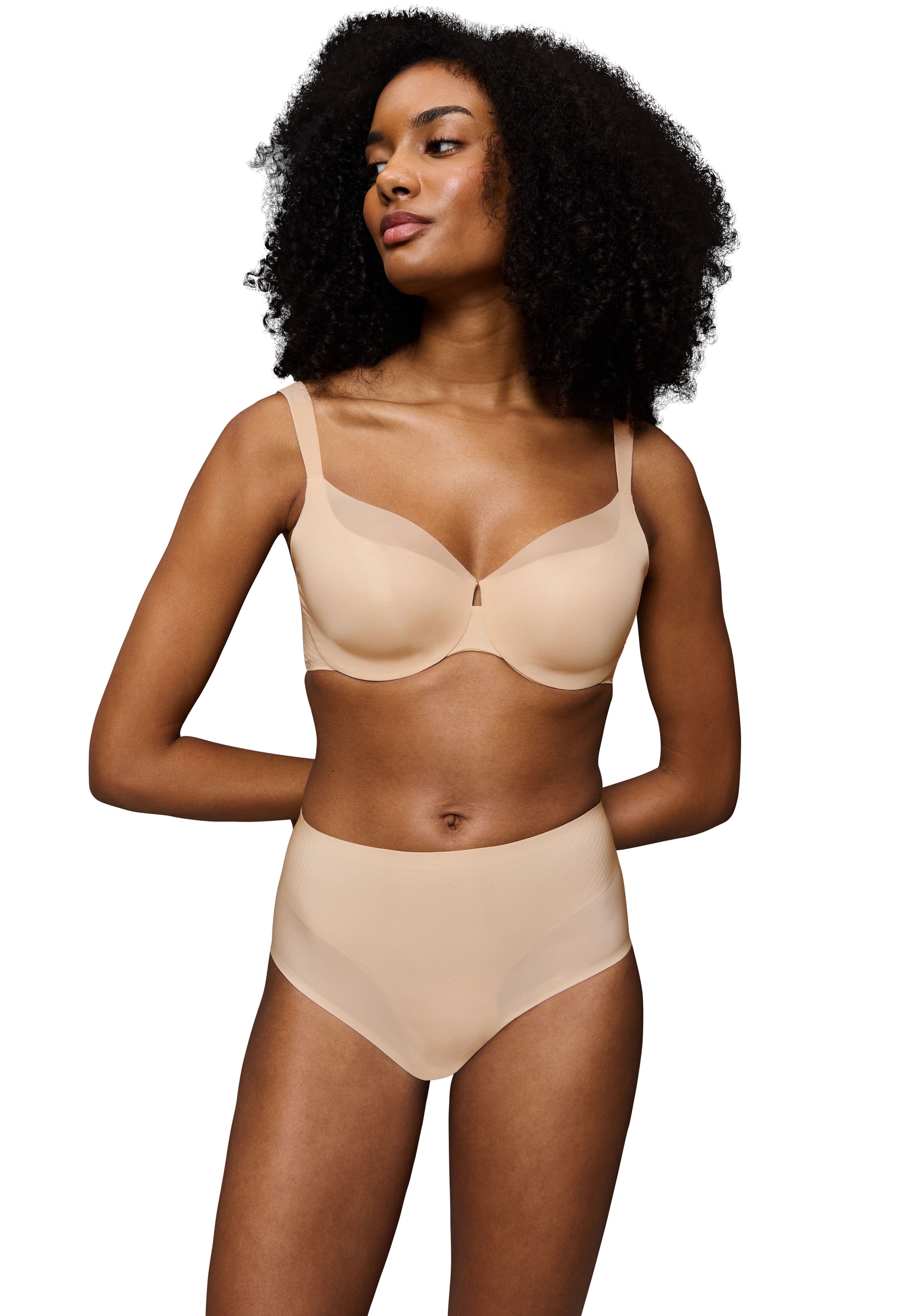 Triumph Minimizer-BH »Body Make-Up Illusion Curve«, verkleinert die Brust optisch, breite Träger, formend, weich