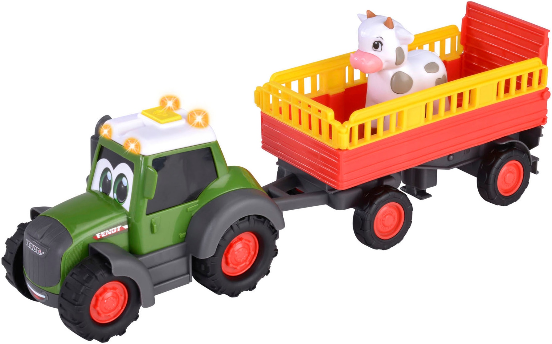 ABC Spielzeug-Traktor »ABC Fendti Animal Trailer«, mit Licht und Sound