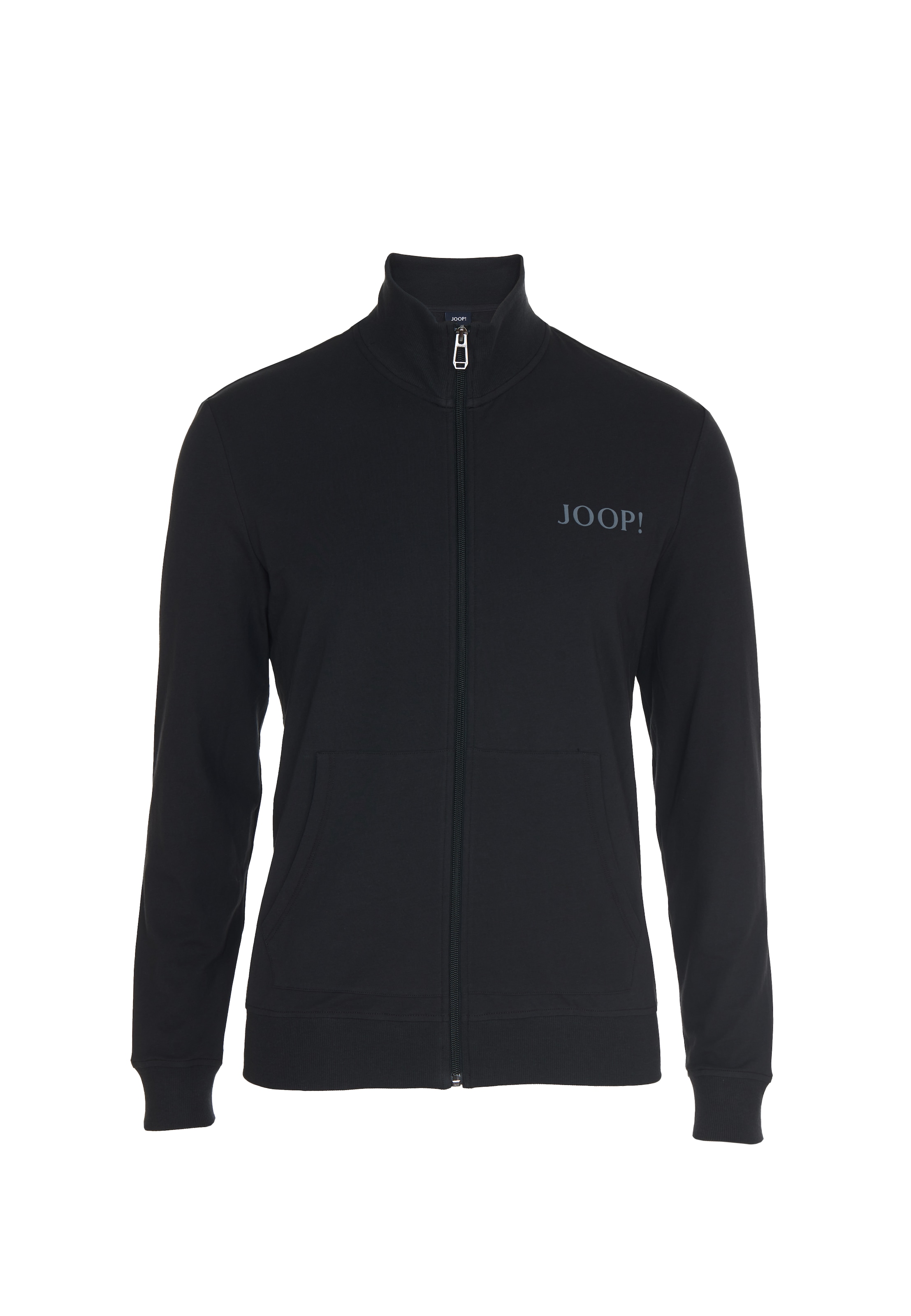 JOOP! Sweatjacke »Comfort« Stehkragen, Regular Fit, geteilte Kängurutaschen, langärmelig