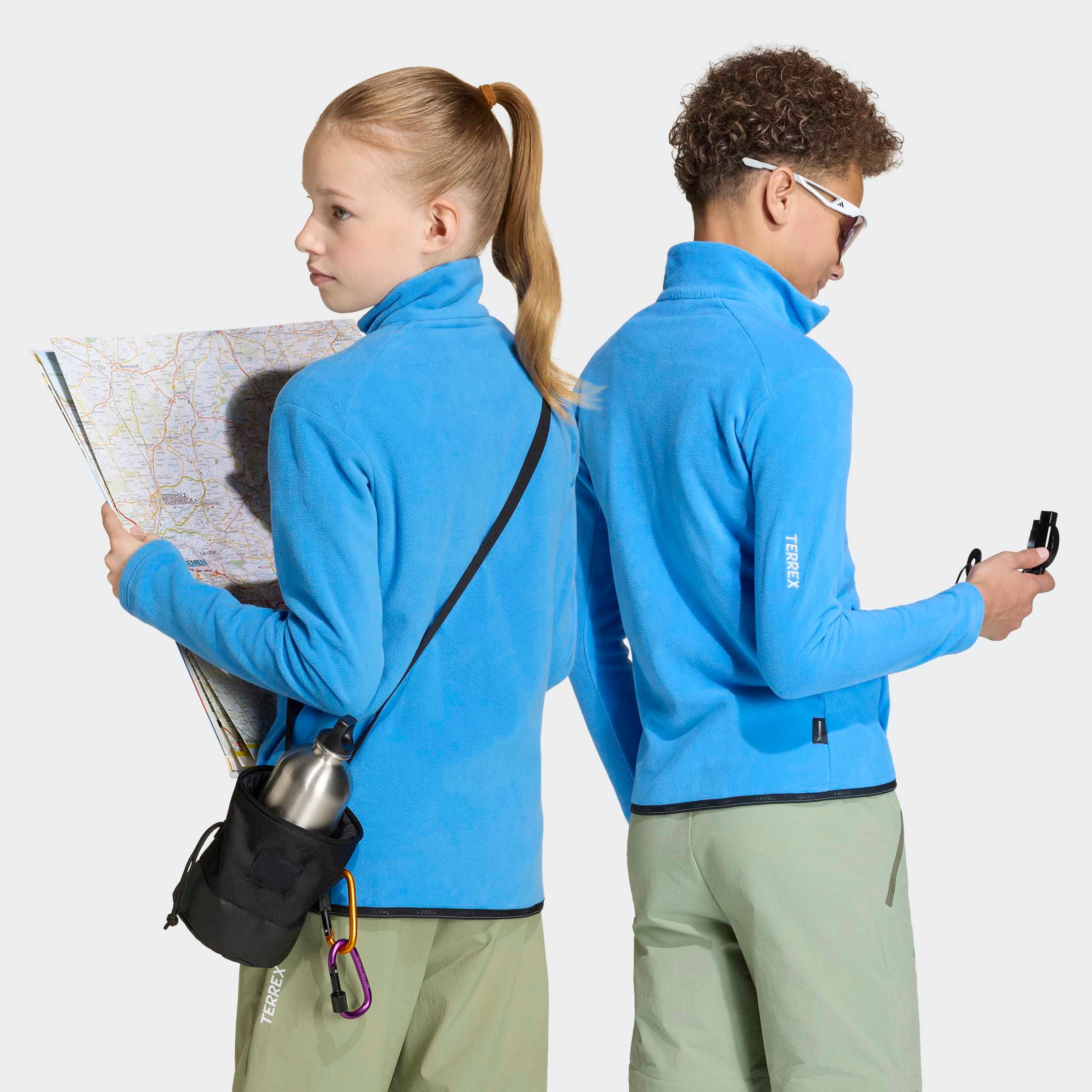 adidas TERREX Kapuzensweatshirt »KIDS MULTI-, DURCHGEHENDER REISSVERSCHLUSS«
