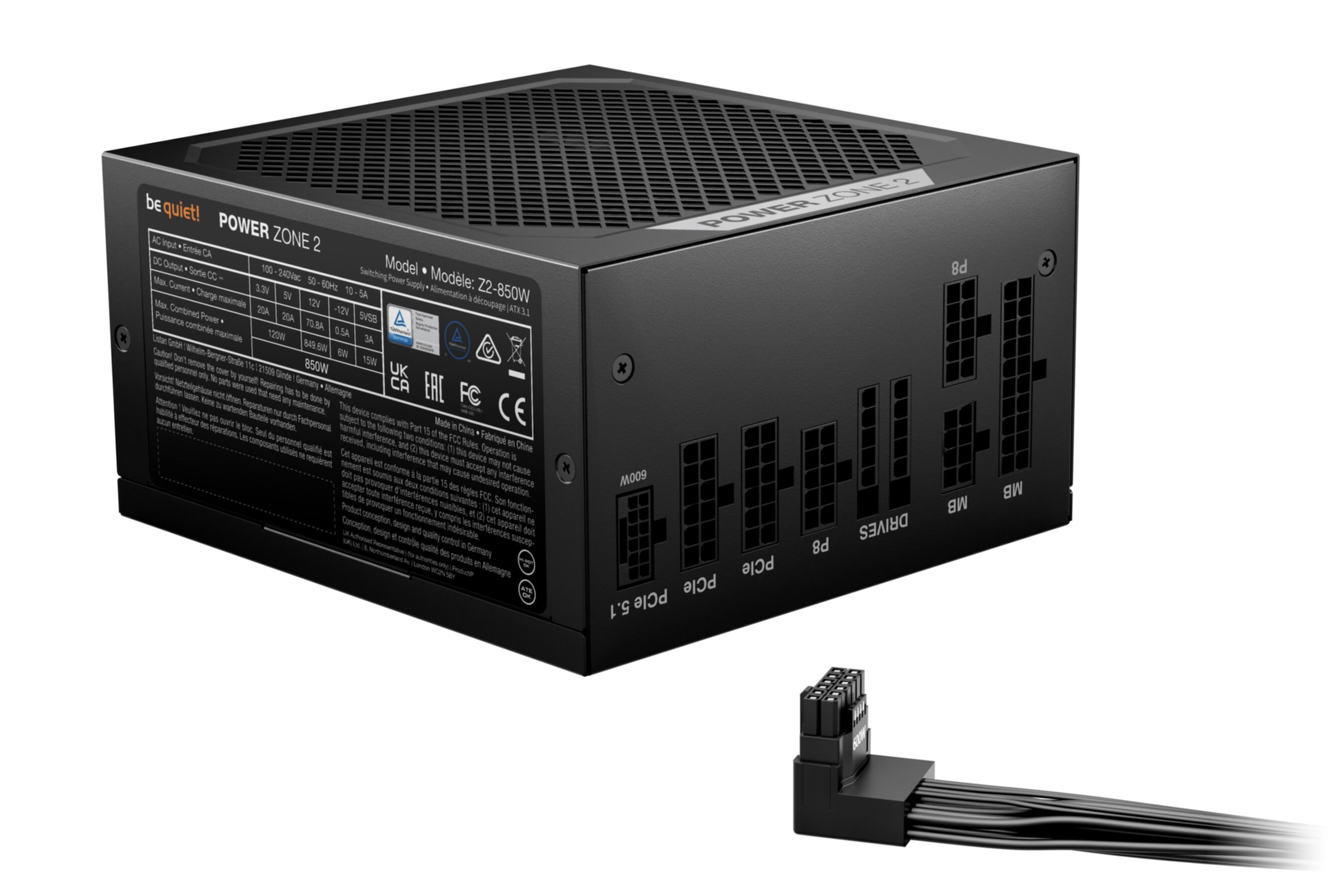 be quiet! Netzteil »POWER ZONE 2 850W«