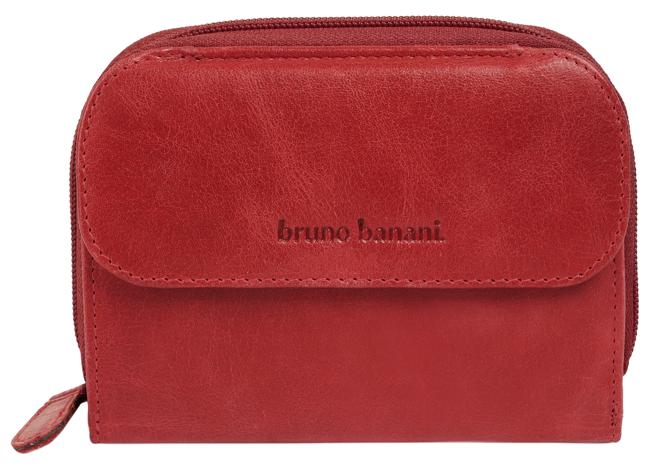 Bruno Banani Geldbörse "BRUNO BANANI Damen echt Leder" echt Leder
