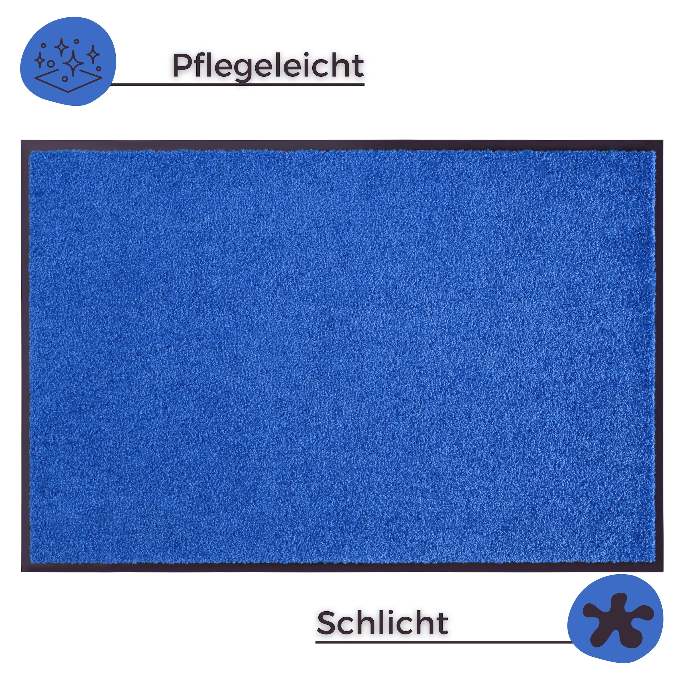 HANSE Home Fußmatte »Wash & Clean«, rechteckig, 7 mm Höhe, Schmutzfangmatte, Türmatte, In- und Outdoor, Teppich, Läufer, waschbar