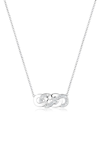 Elli Collierkettchen »Infinity Kristalle Lovely 925 Silber« kaufen