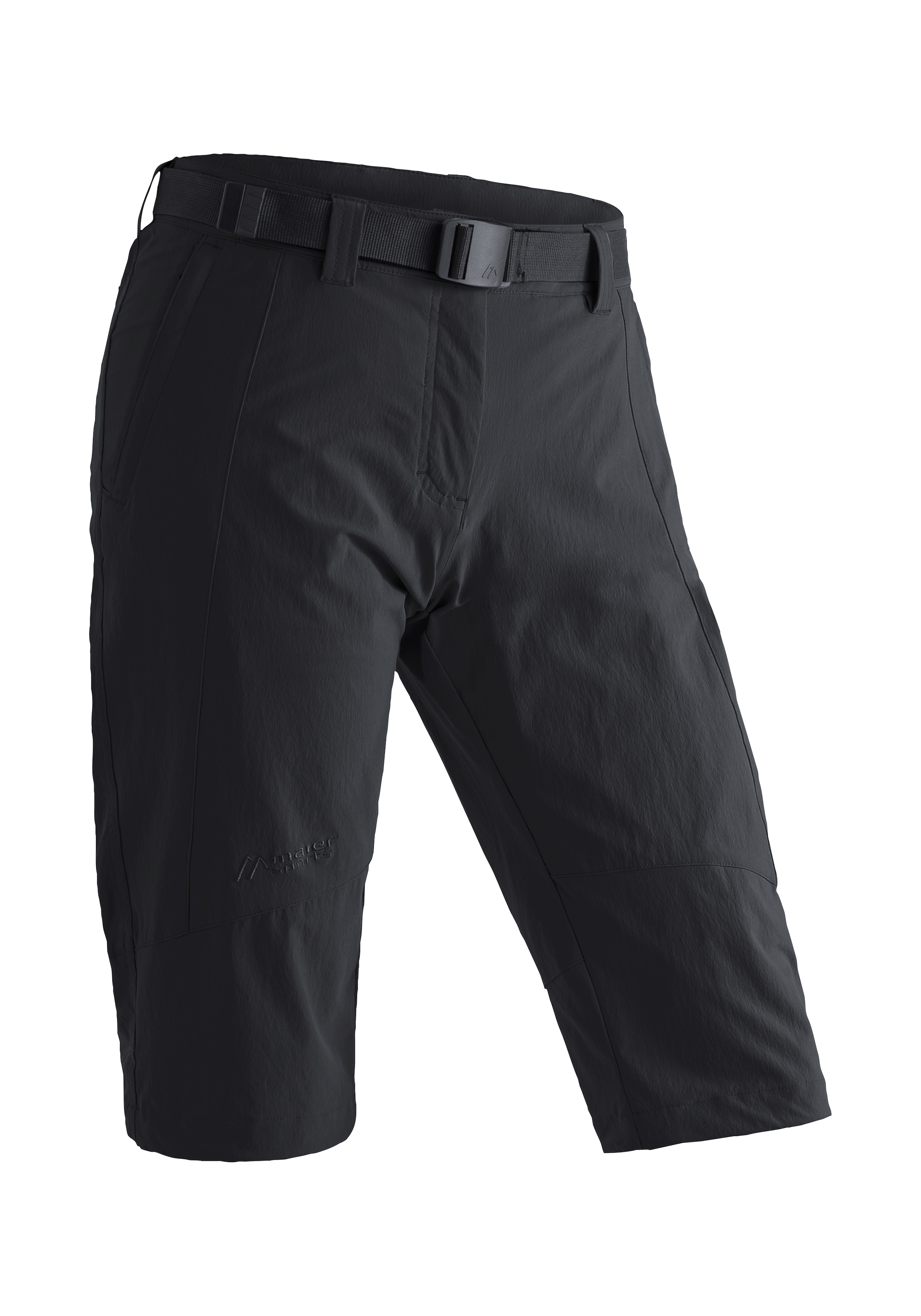 »Kluane«, Outdoor-Hose Sports ♕ Damen Maier Caprihose kurze bei atmungsaktive Wanderhose,